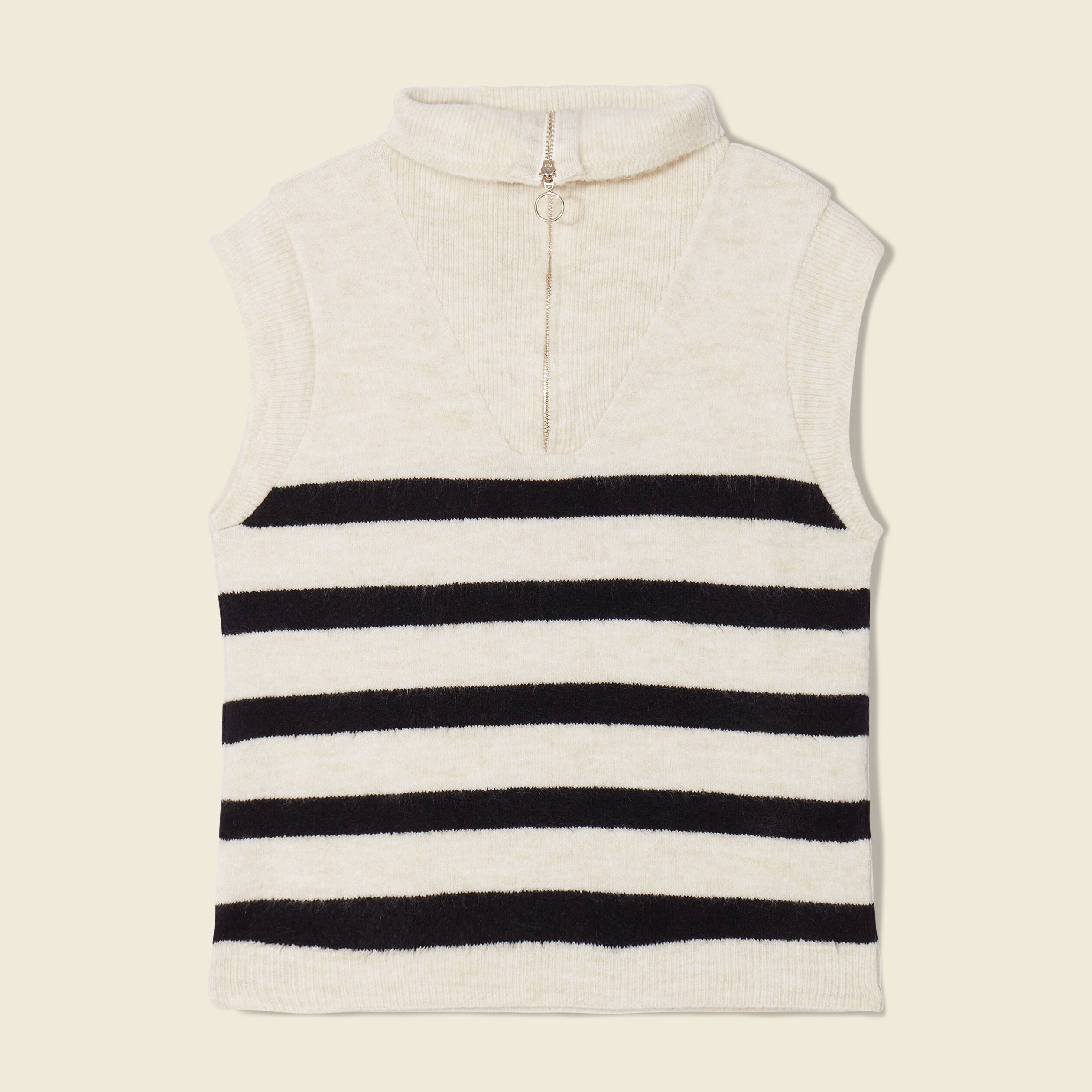 Pull sans manches camionneur noir femme Vibs