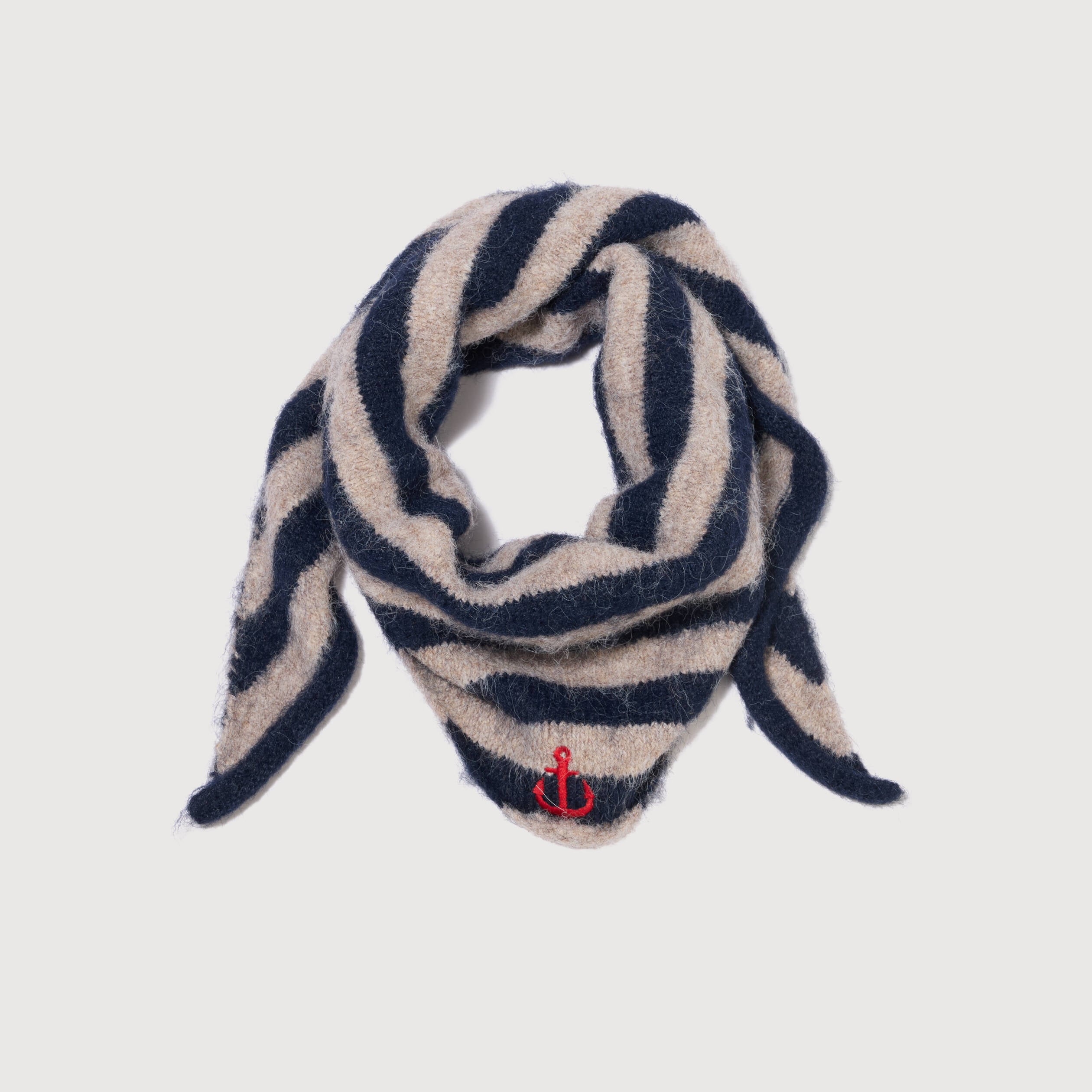 &Eacute;charpe bleu marine femme