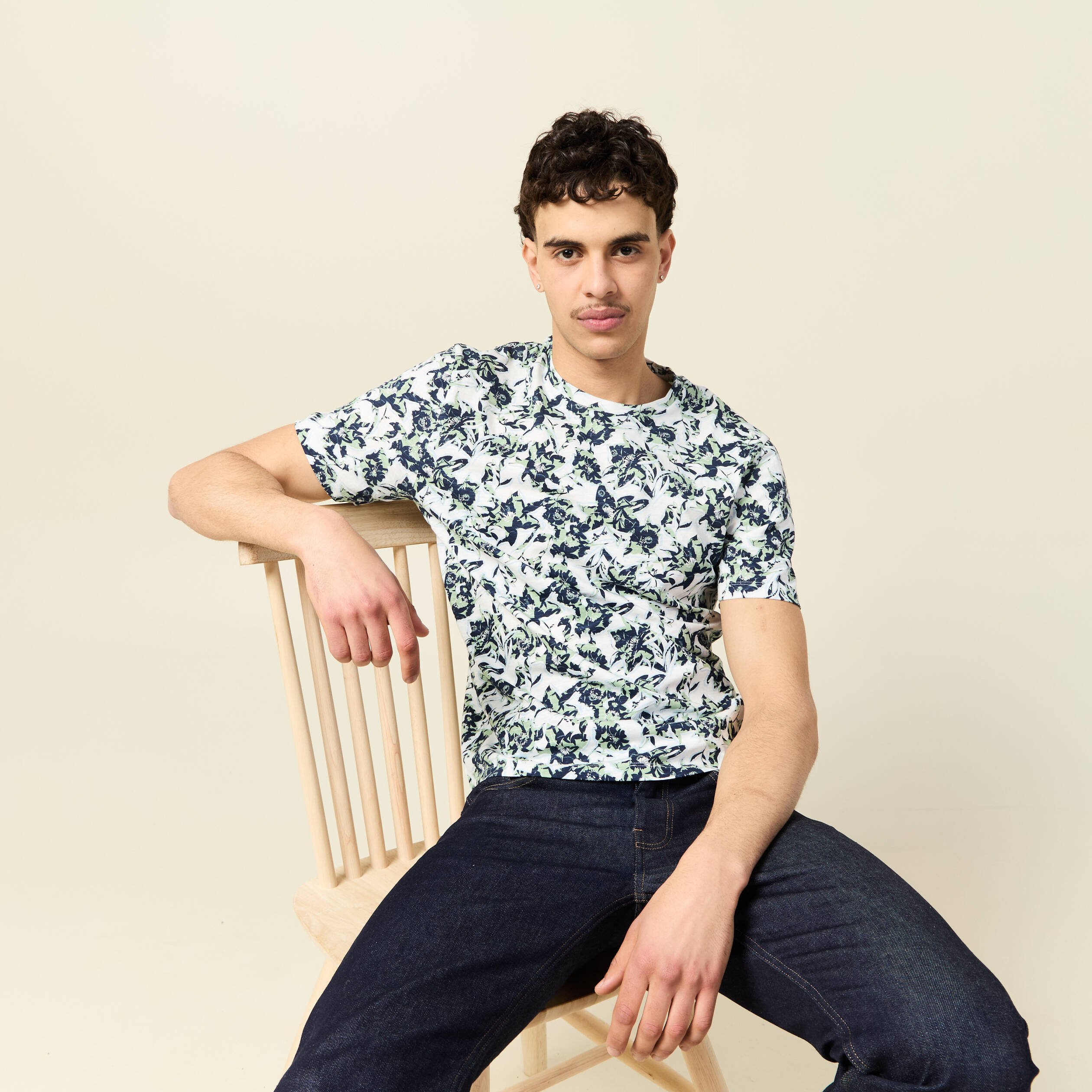 t shirt manches courtes vert homme T-shirt manches courtes vert homme