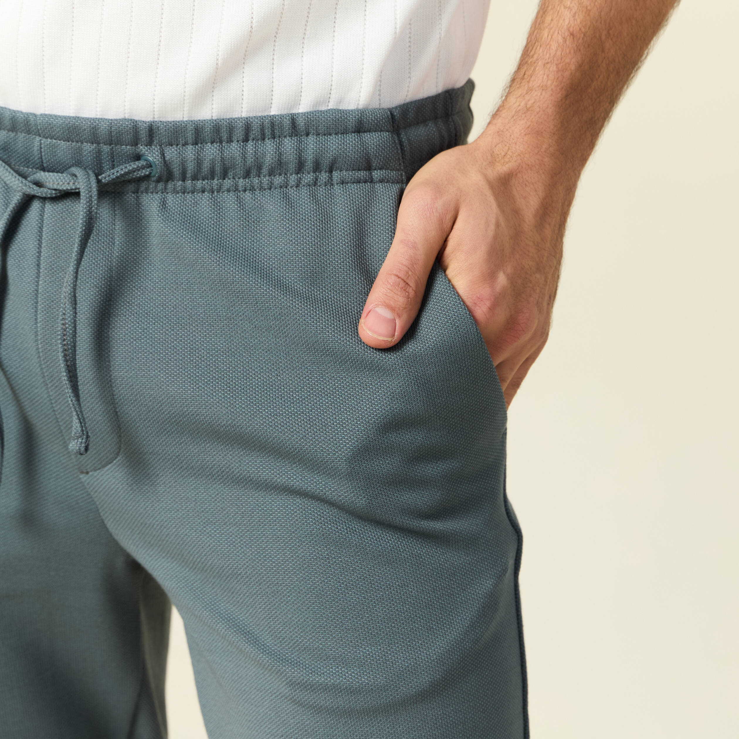 pantalon chino jogger vert fonce homme Pantalon chino jogger vert foncé homme