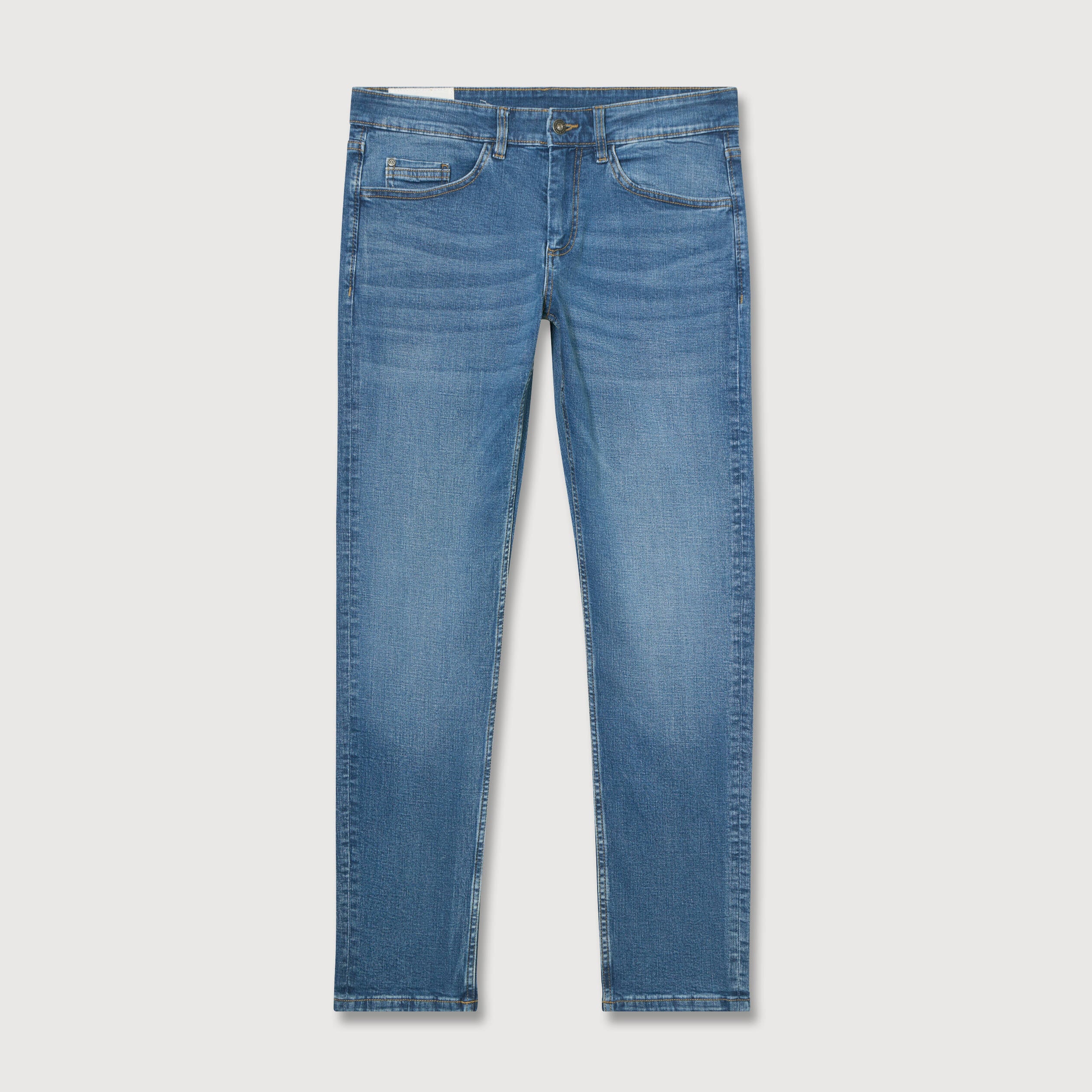 Jeans slim 5 poches longueur 32 denim stone homme