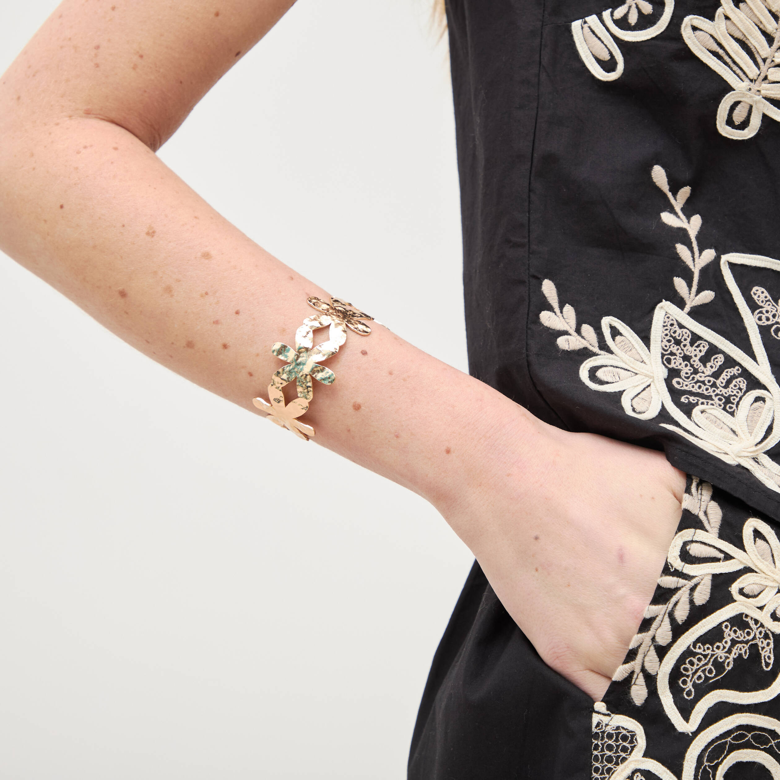 Bracelet couleur or femme