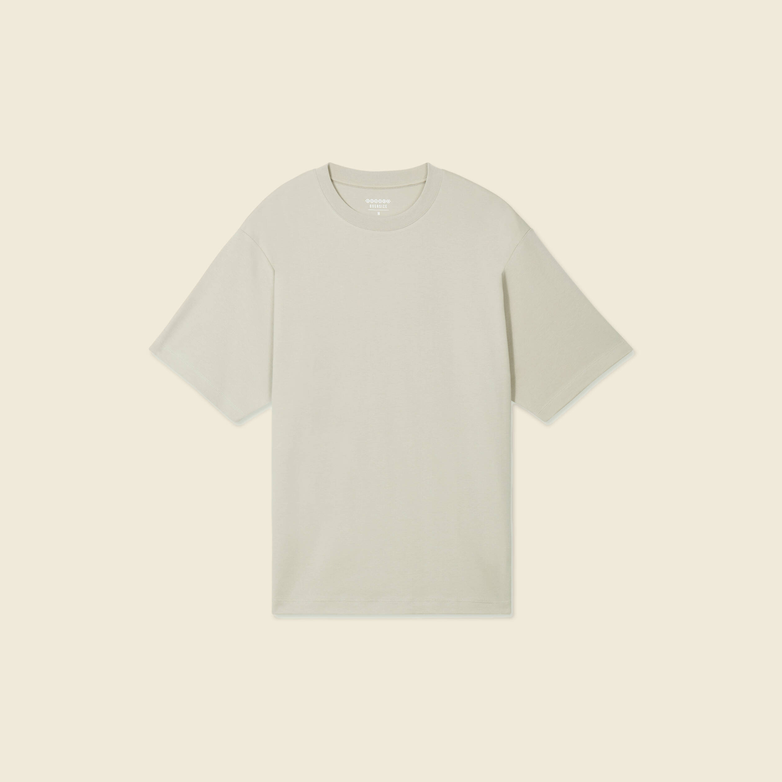 t shirt manches courtes beige homme T-shirt manches courtes beige homme