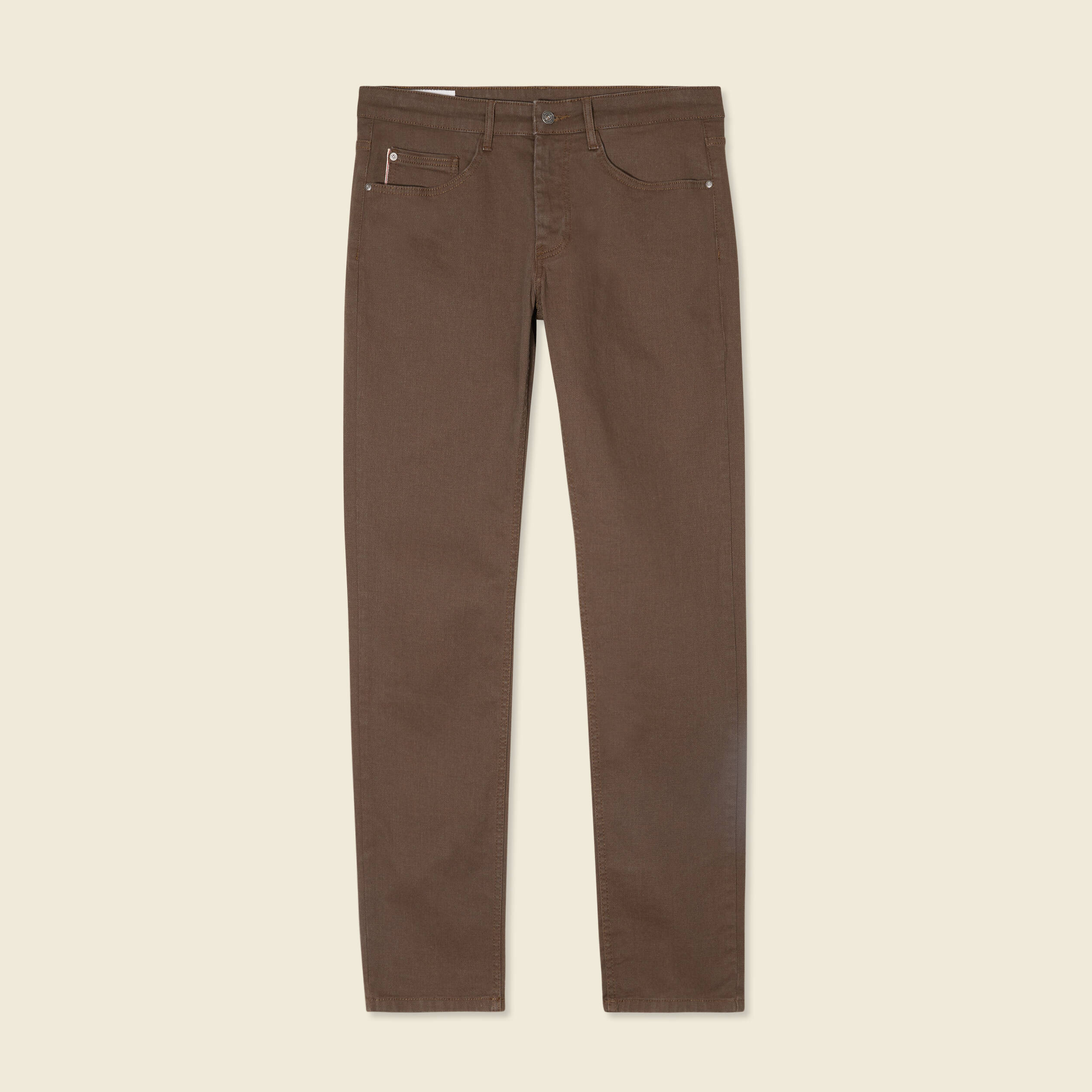 jeans slim taupe homme Jeans slim taupe homme