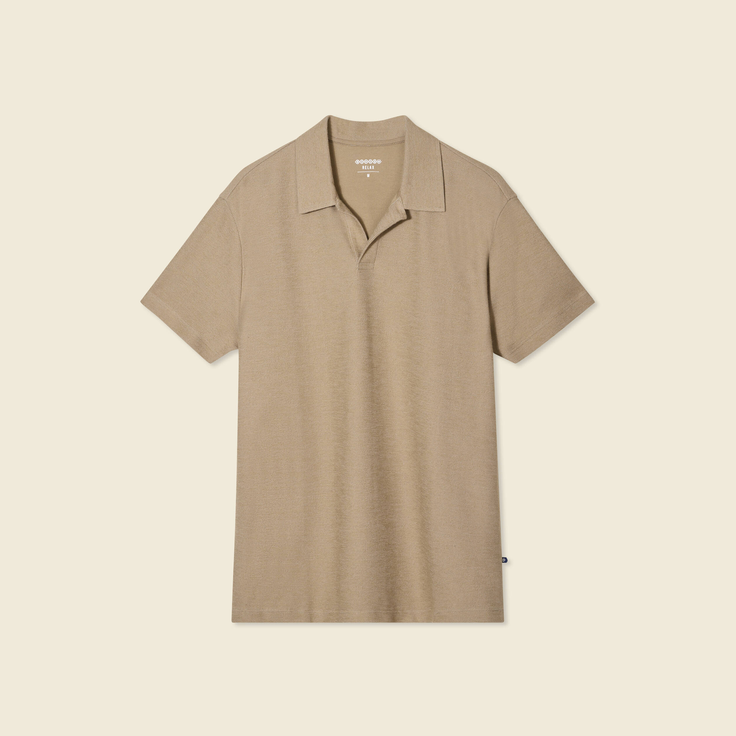Polo manches courtes gris homme