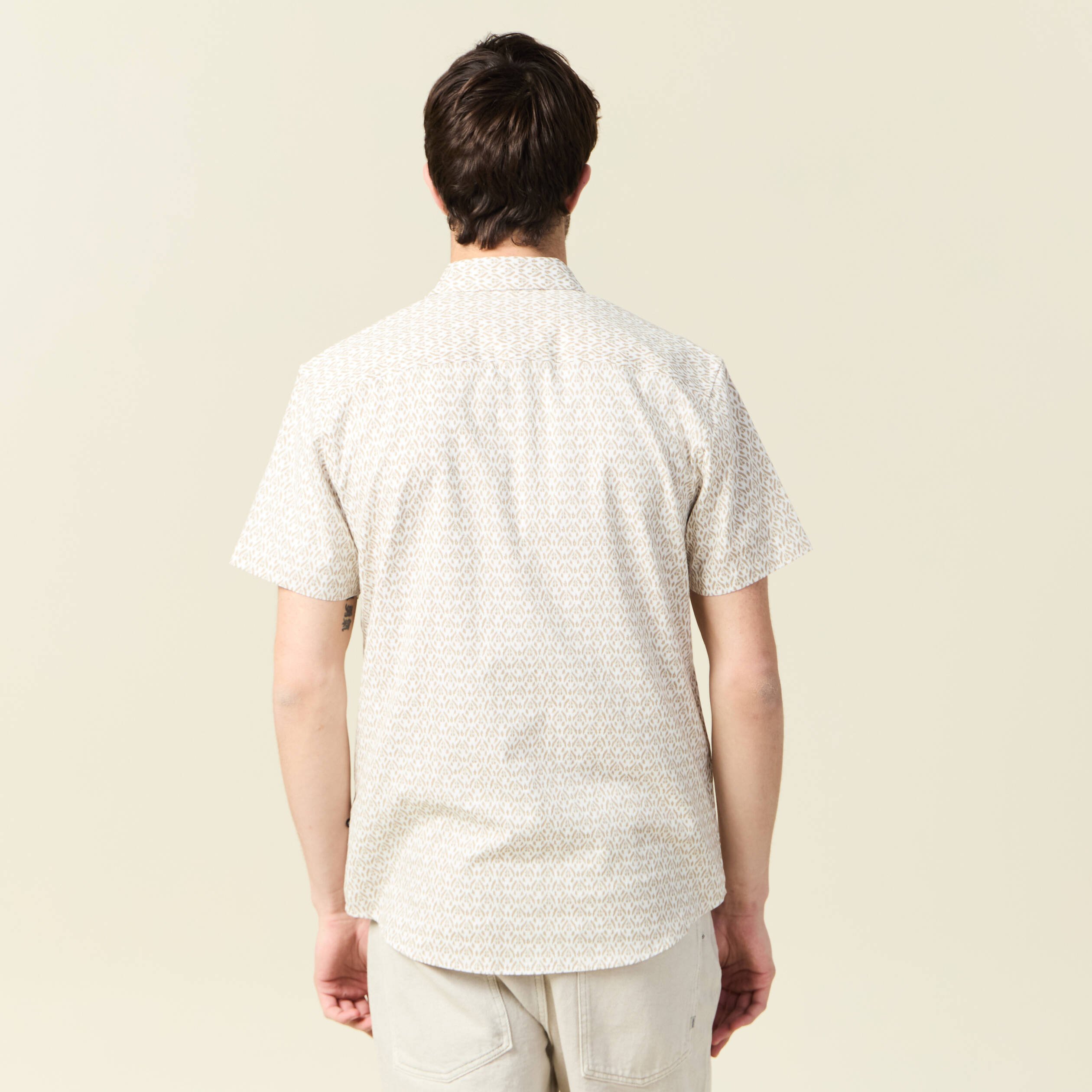 chemise manches courtes blanc homme Chemise manches courtes blanc homme