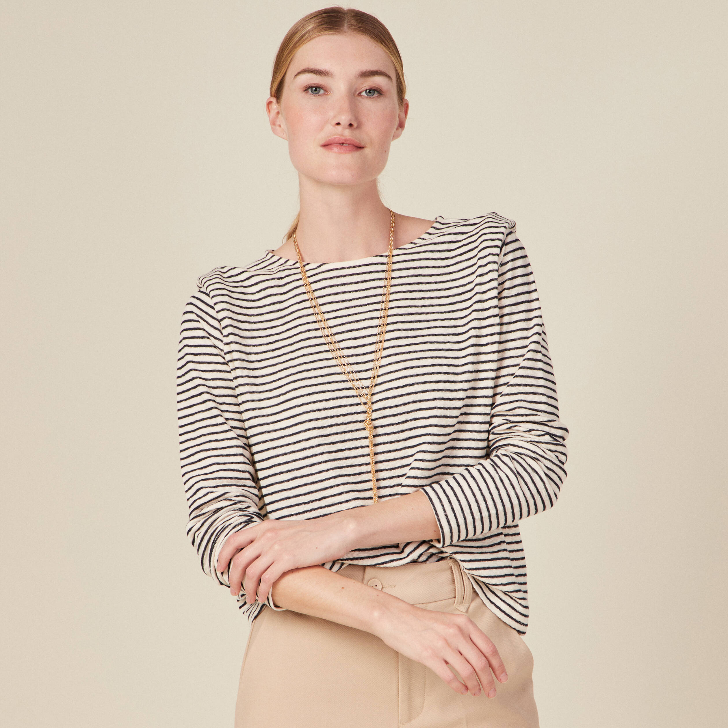 T shirt manche longue online femme h&m