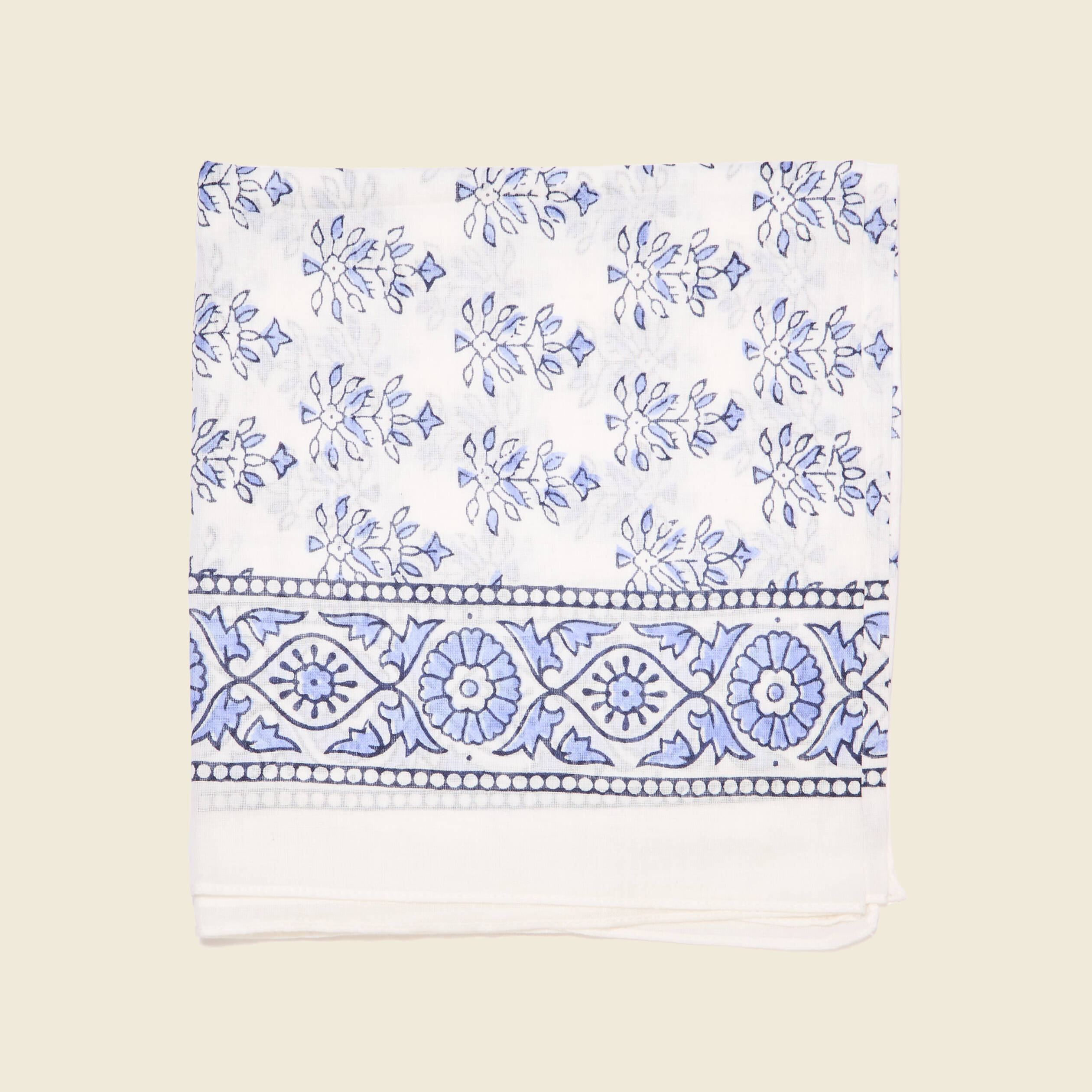 Foulard bleu femme