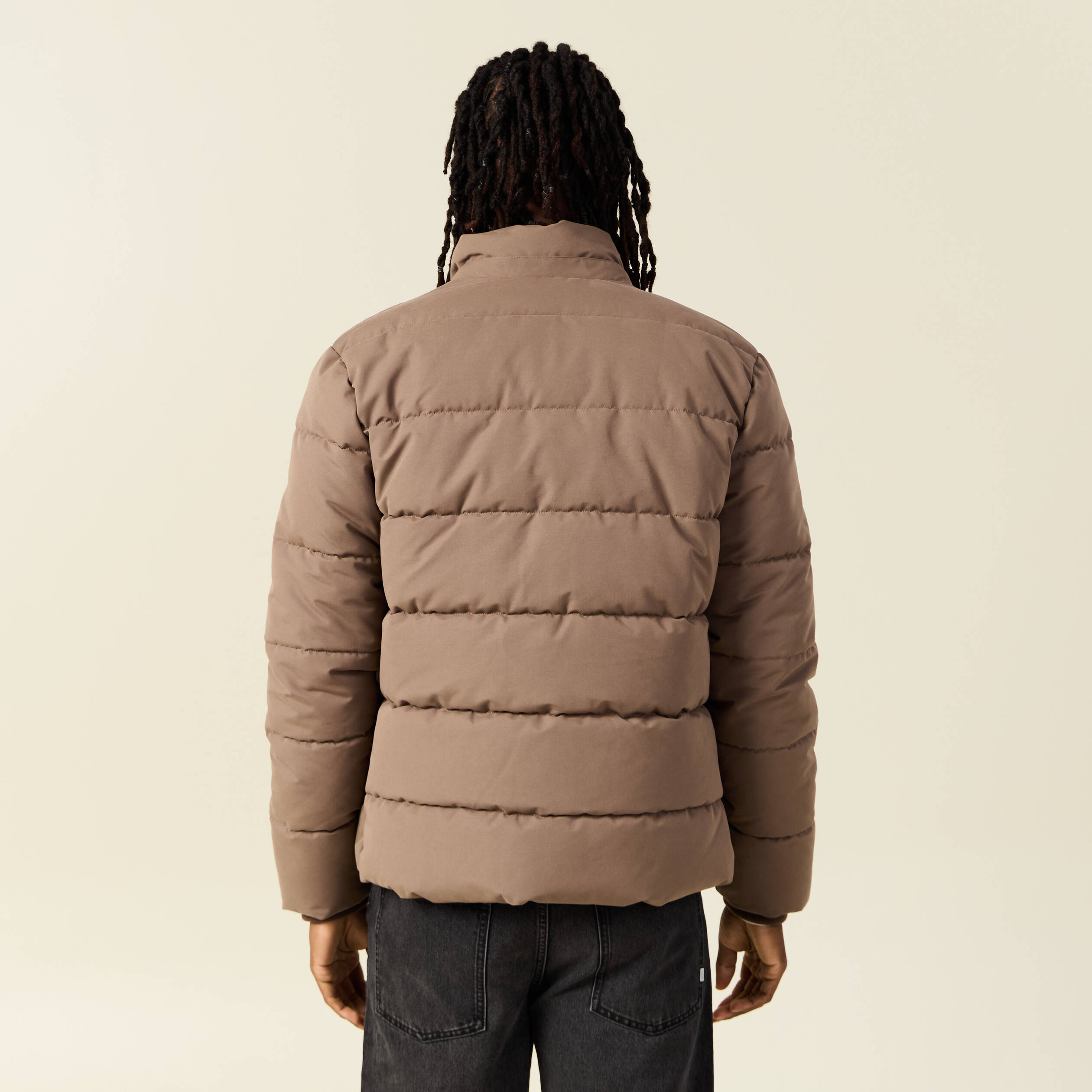 doudoune capuche amovible marron fonce homme Doudoune capuche amovible marron foncé homme