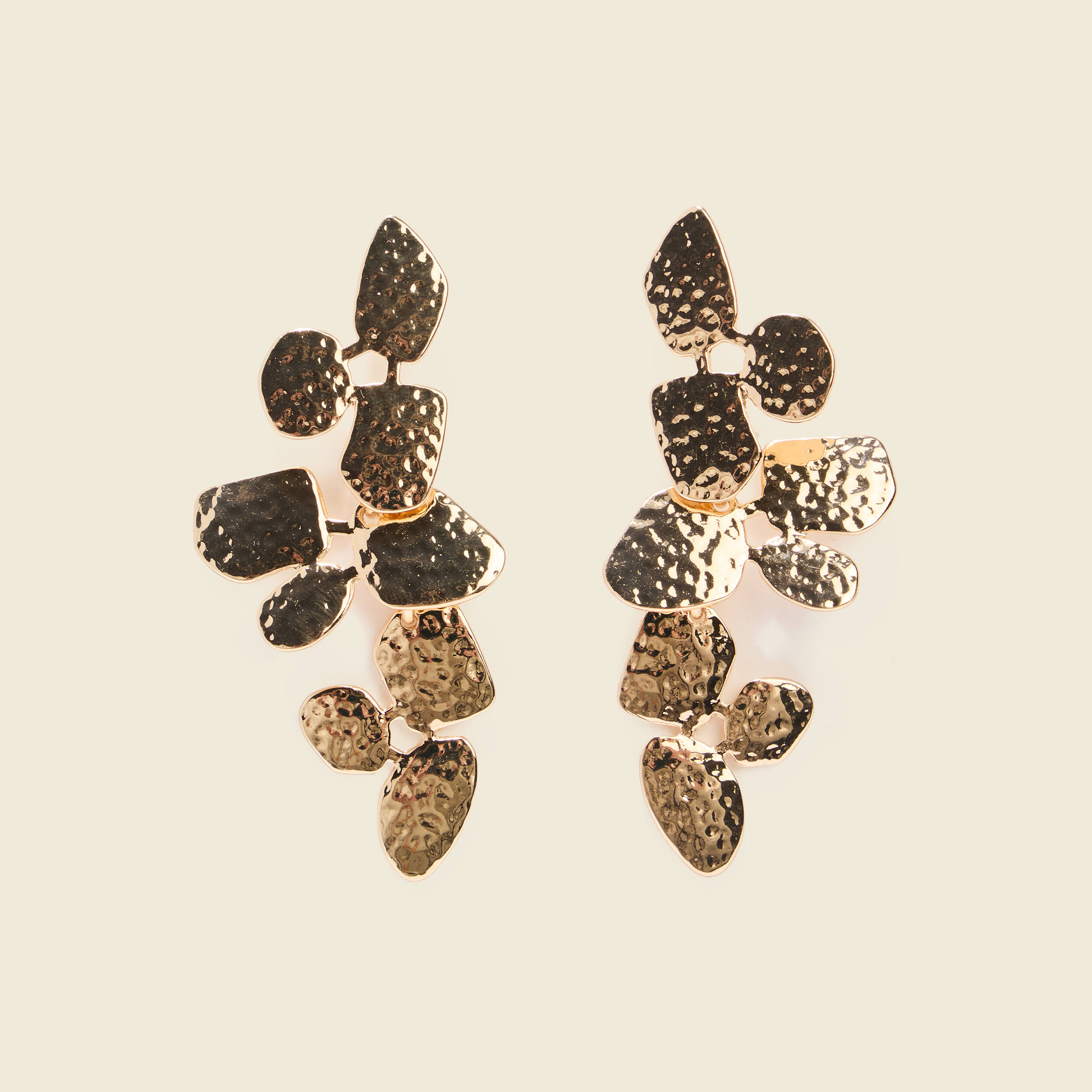 Boucles d'oreilles couleur or femme