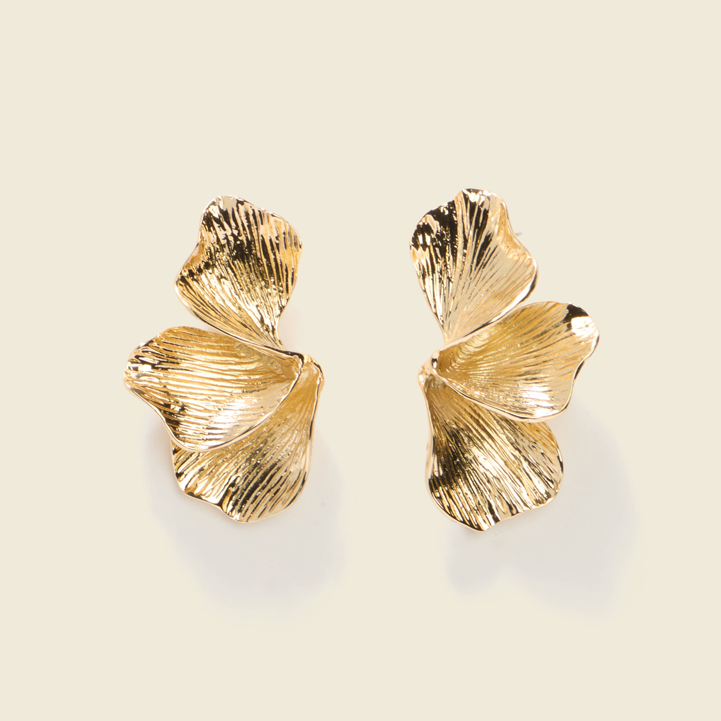 Boucles d'oreilles couleur or femme