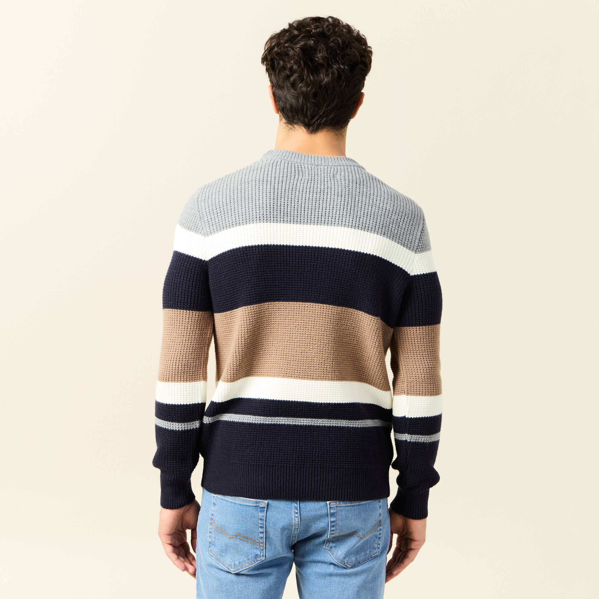 pull manches longues bleu marine homme Pull manches longues bleu marine homme