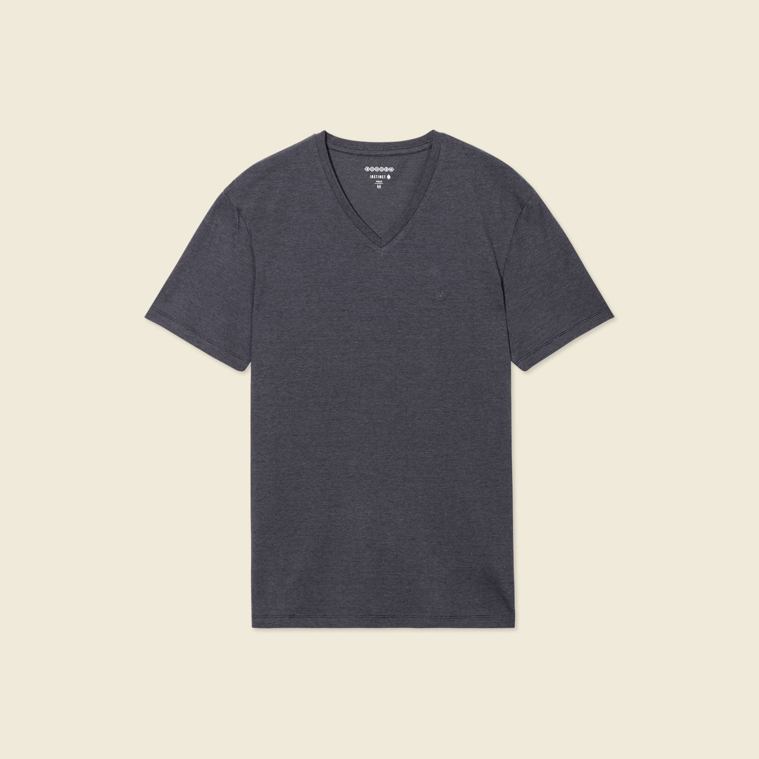 T-shirt manches courtes homme bleu foncé homme