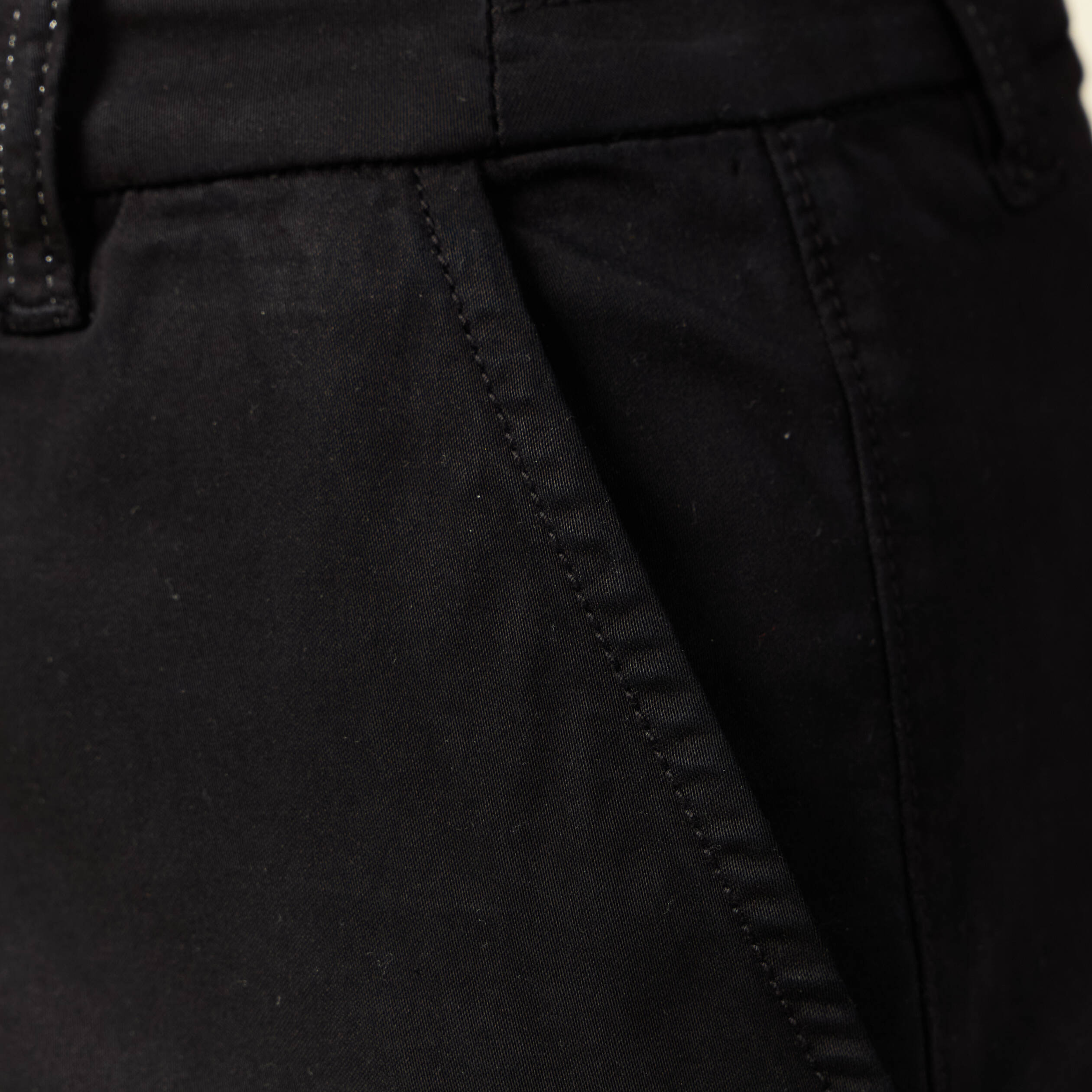 short chino eco responsable noir femme Short chino éco-responsable noir femme