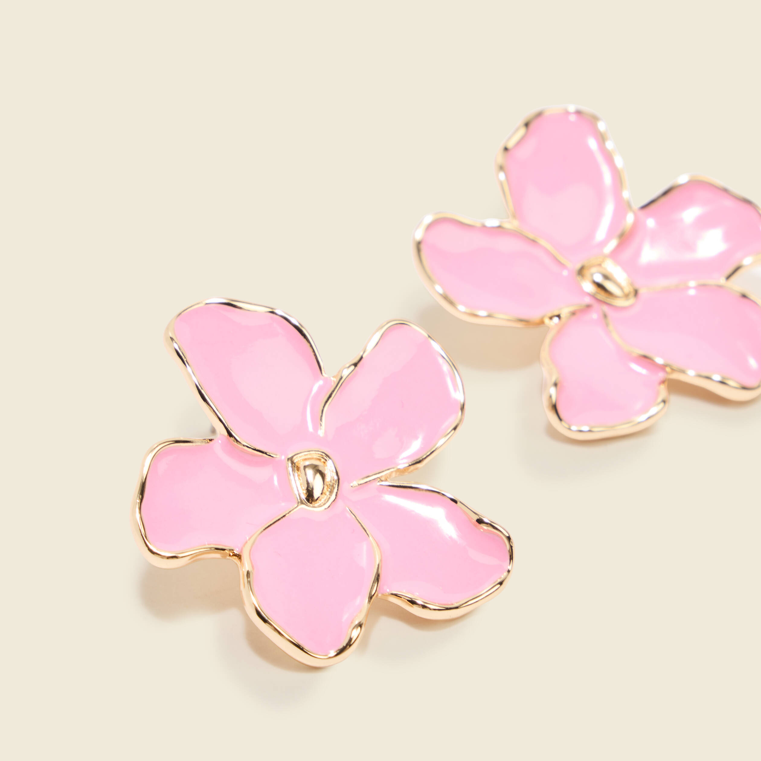 Boucles d'oreilles rose clair femme