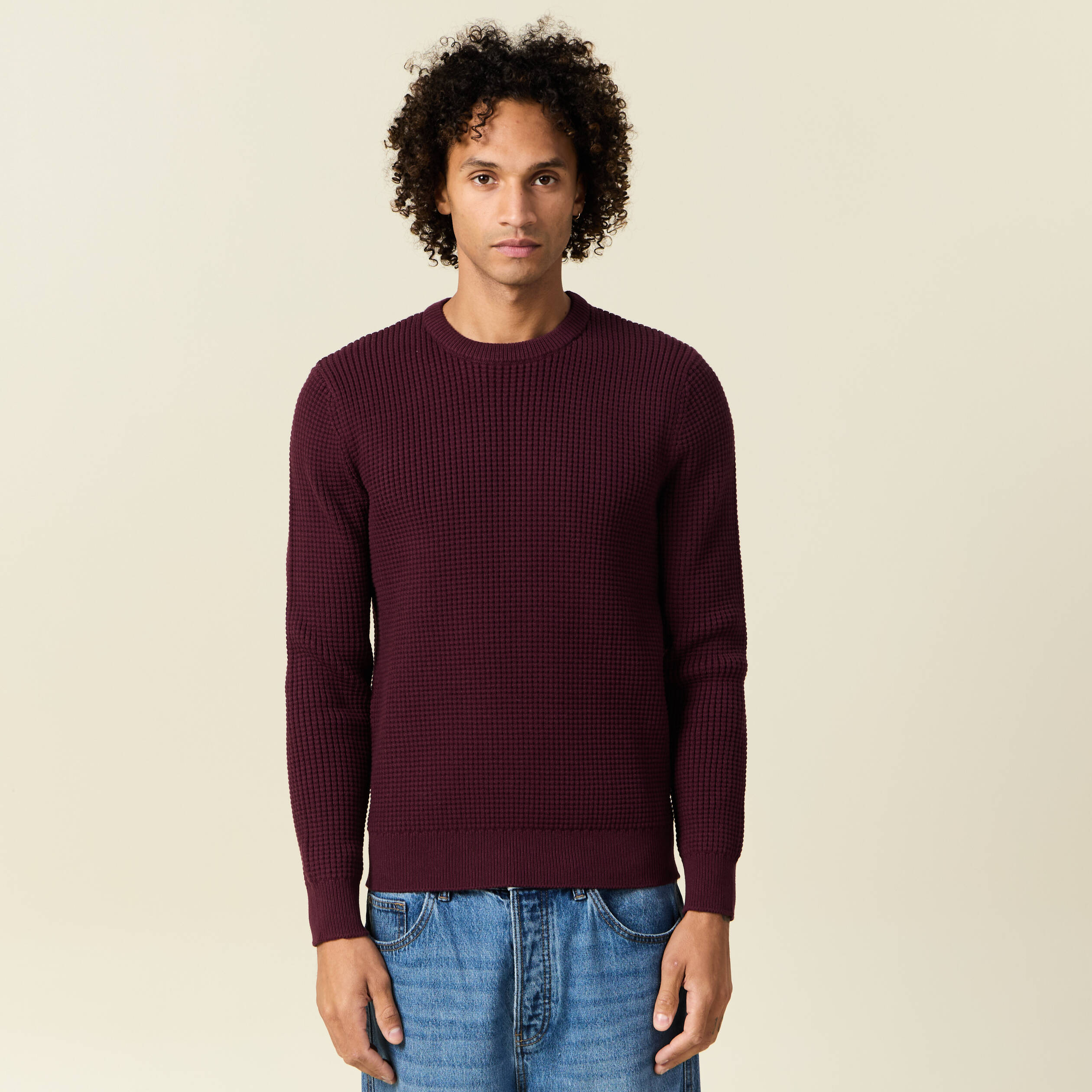 pull eco responsable prune homme Pull éco-responsable prune homme