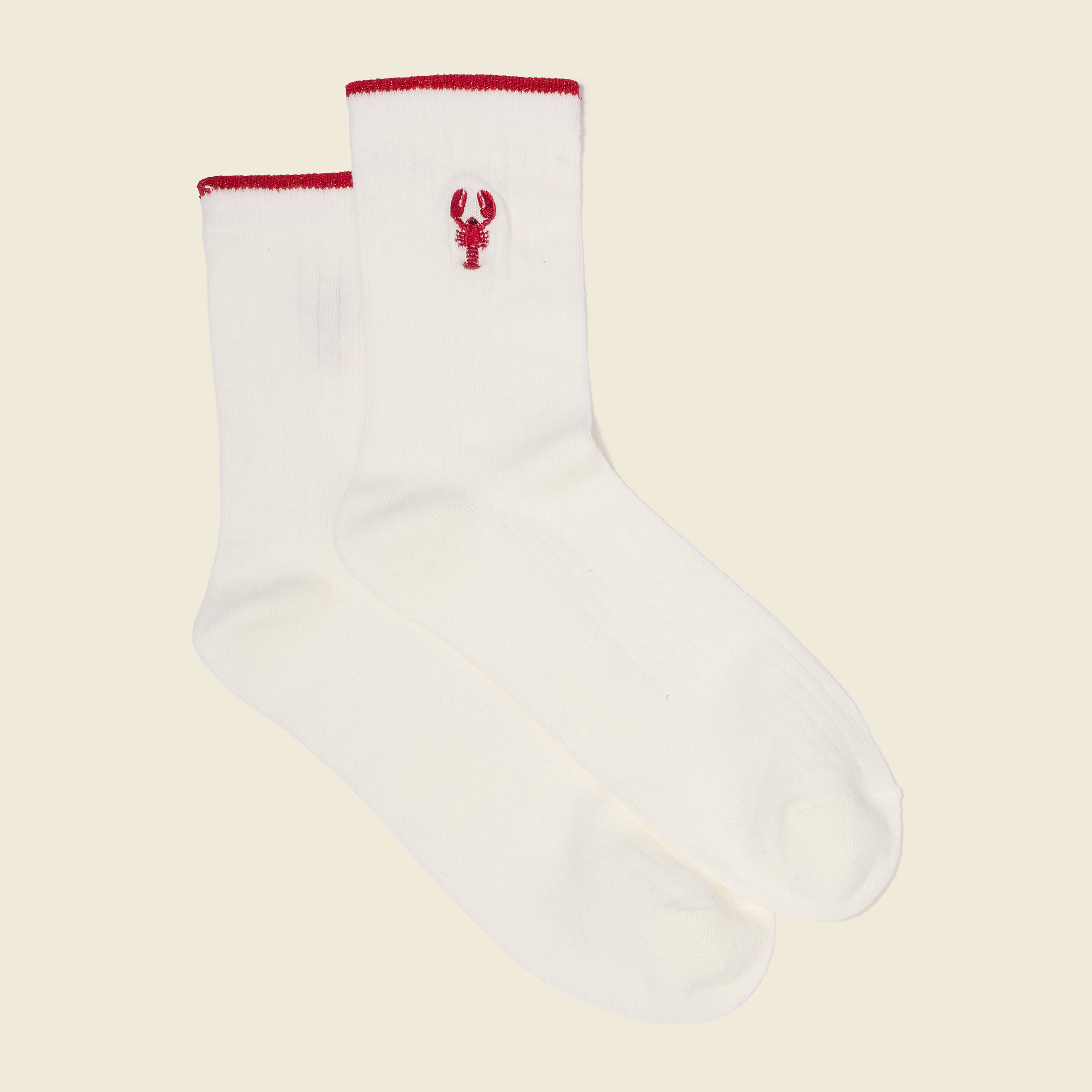 Lot De 2 Paires De Chaussettes Norvégiennes En Laine - Picots