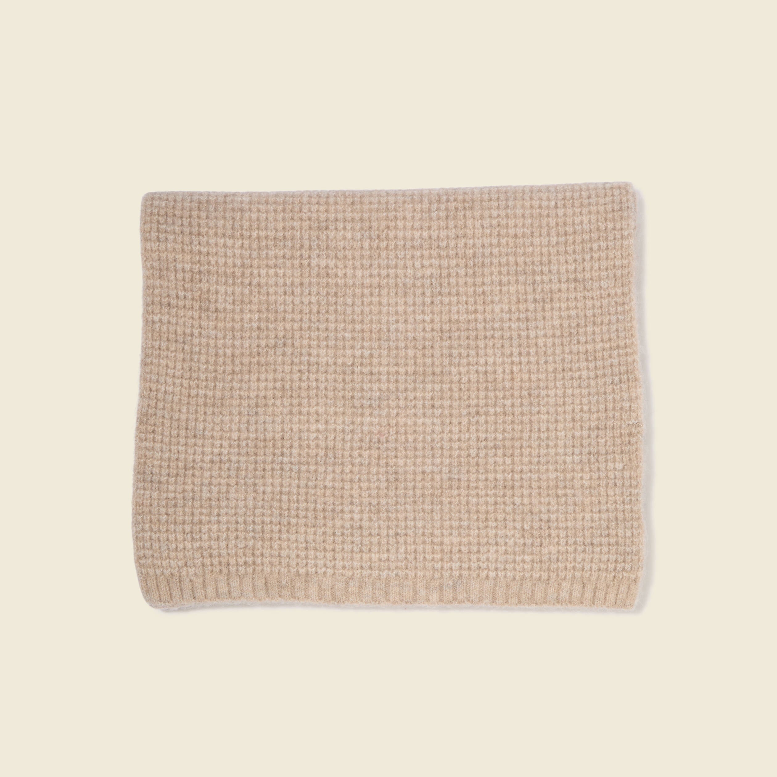 &Eacute;charpe en maille beige homme