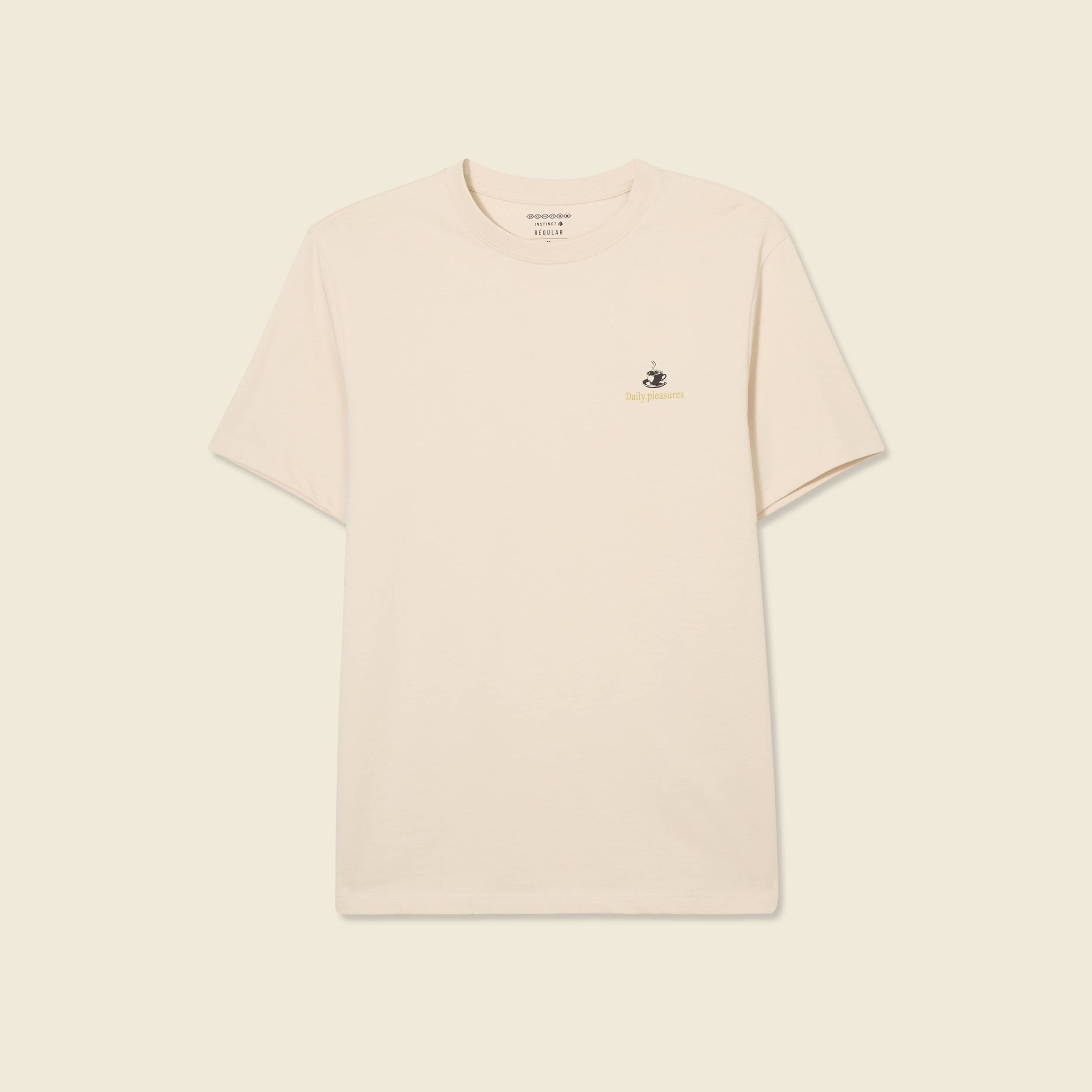 T-shirt manches courtes sable homme