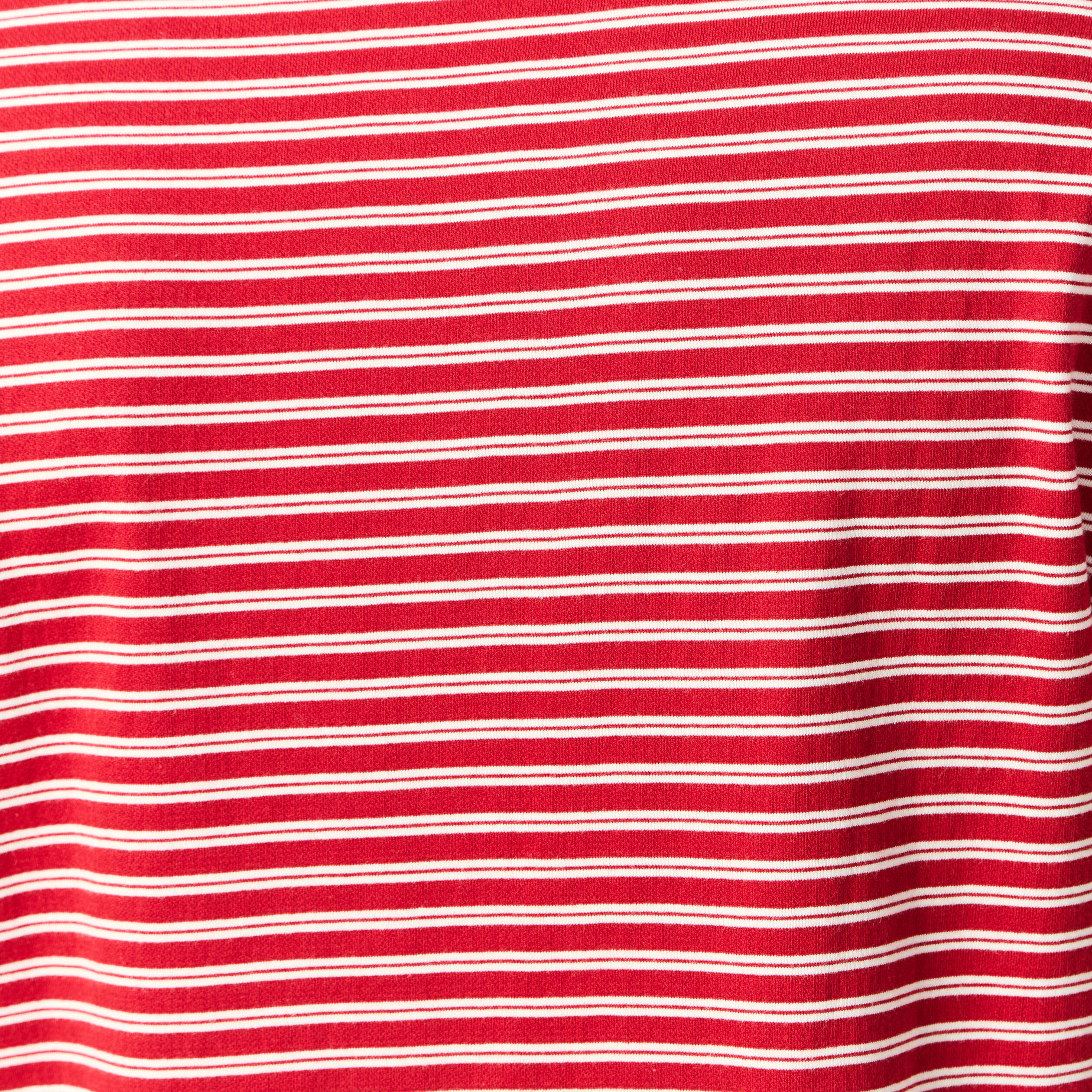 T-shirt manches courtes rouge foncé homme