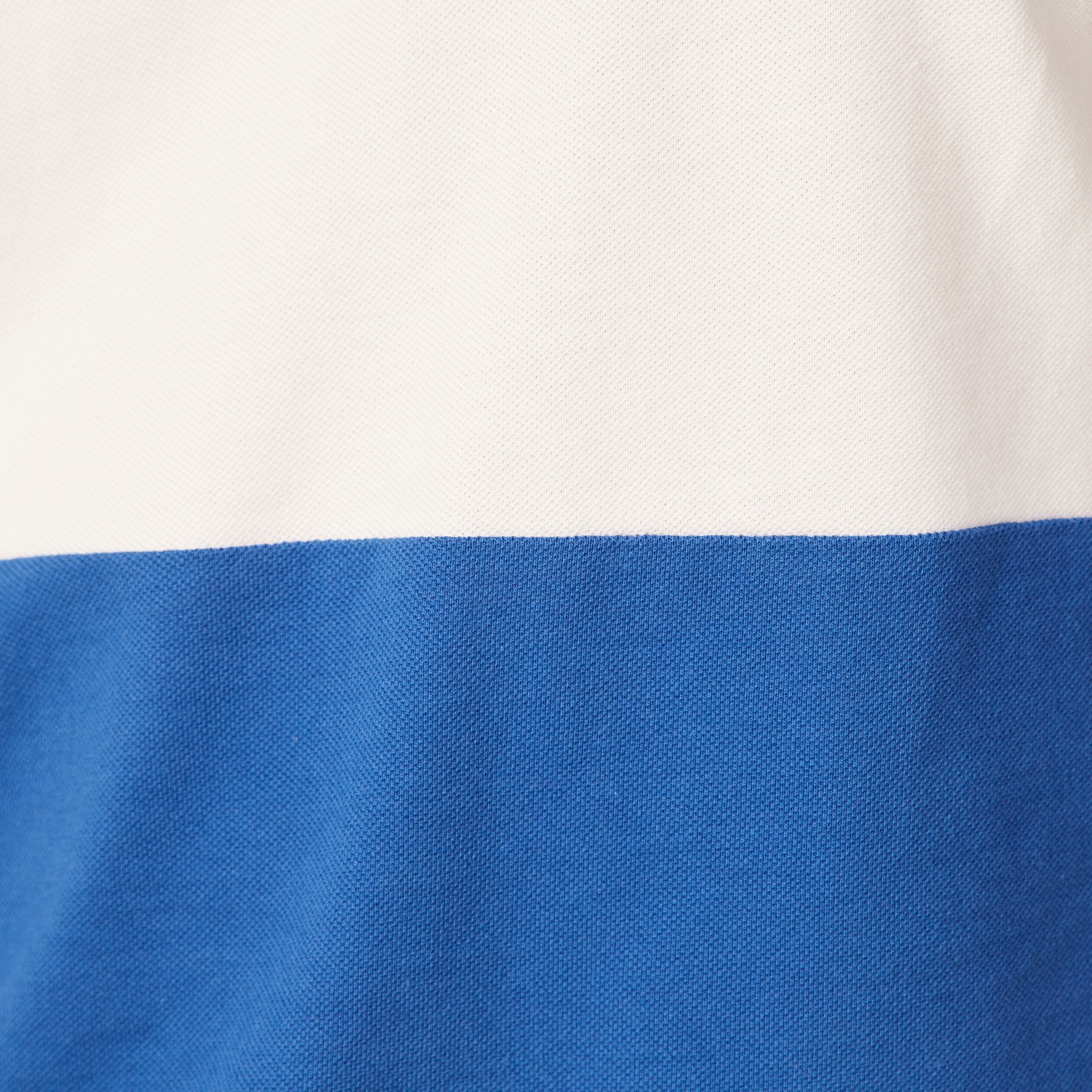Polo manches courtes zippé bleu marine homme