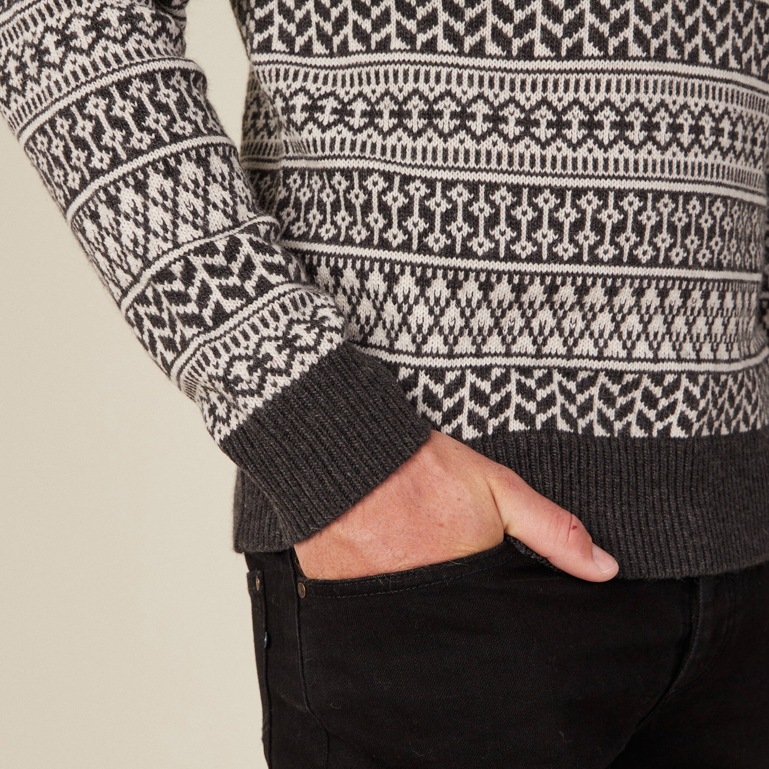 pull manches longues ecru homme Pull manches longues ecru homme