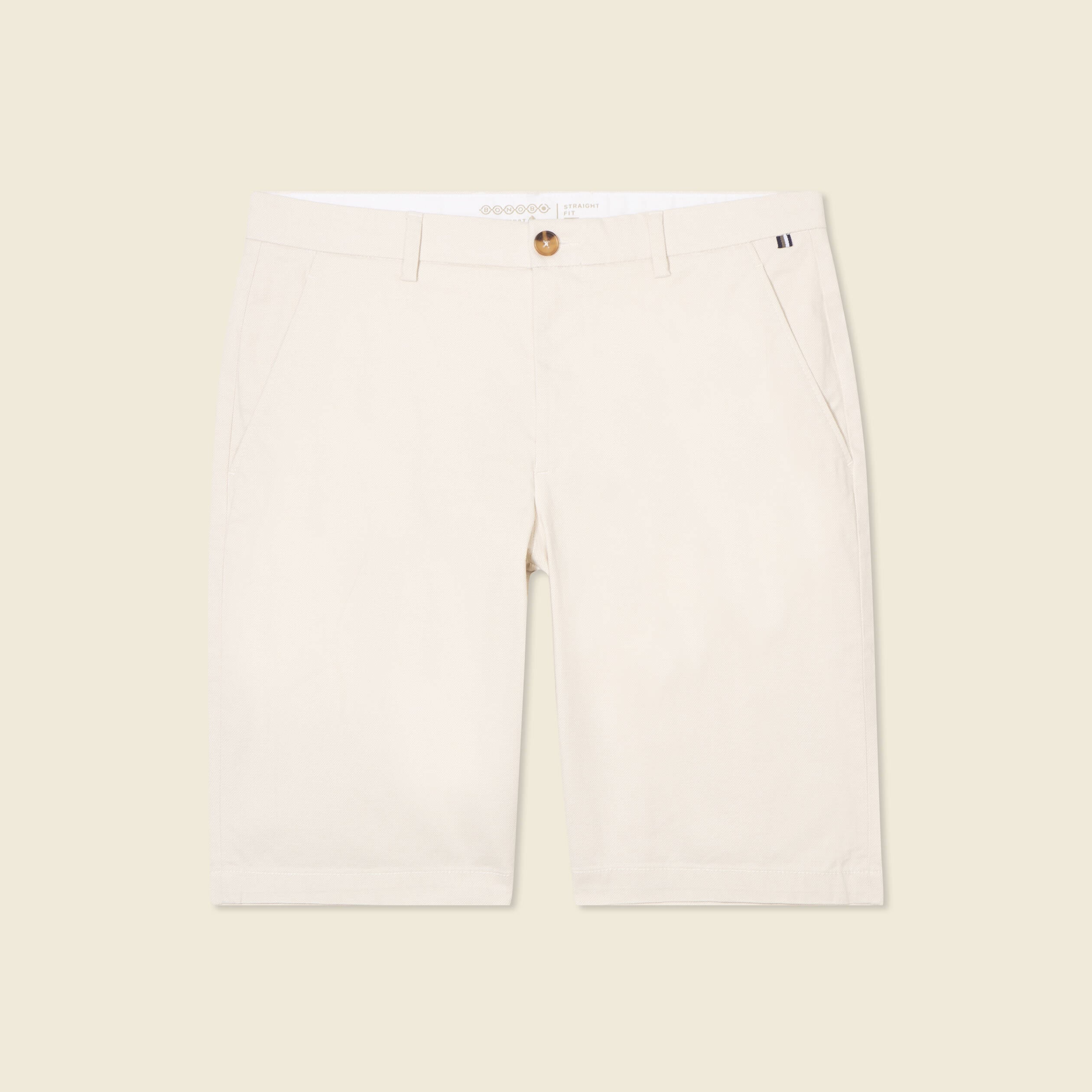 Short ecru homme