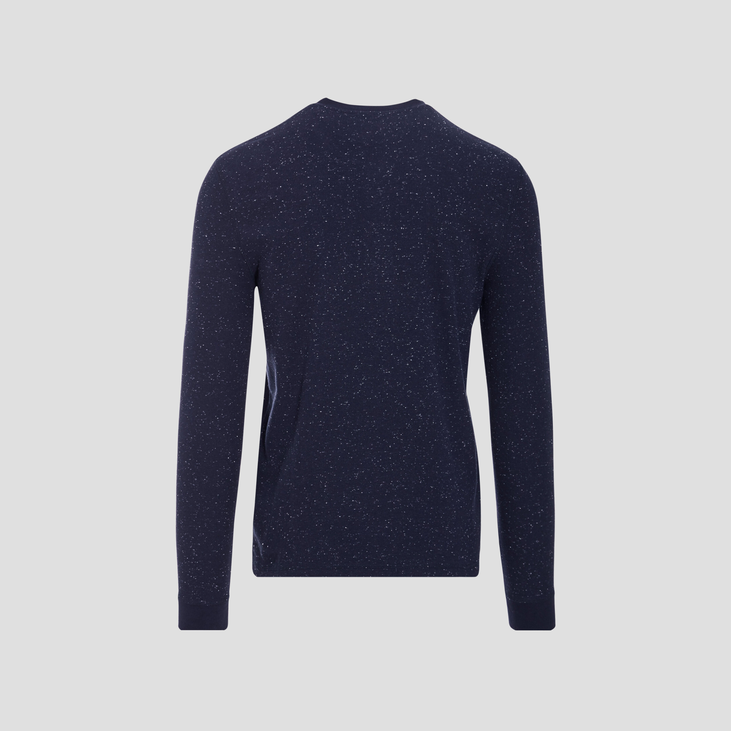 t shirt manches longues bleu marine homme T-shirt manches longues bleu marine homme