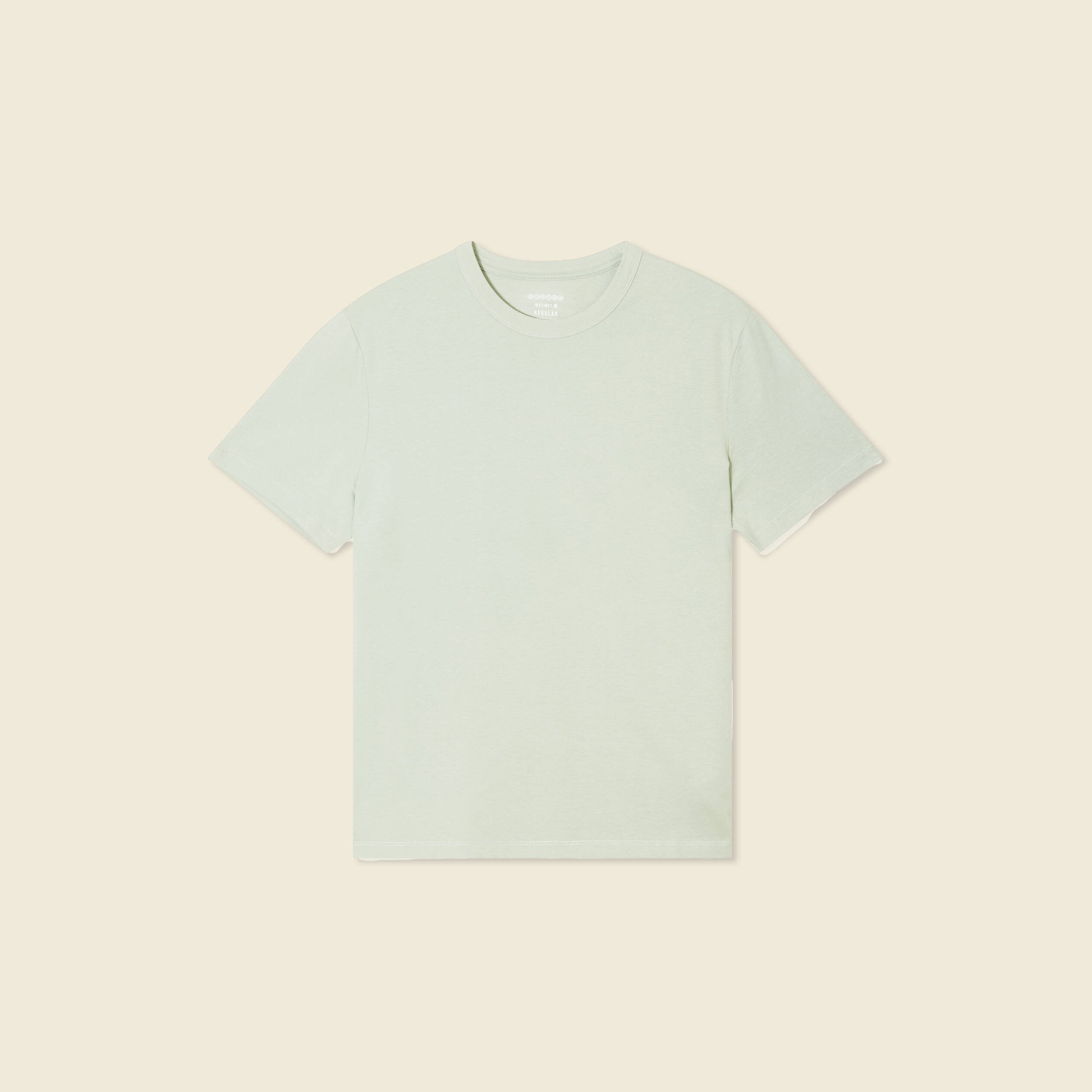 t shirt eco responsable vert olive homme T-shirt éco-responsable vert olive homme