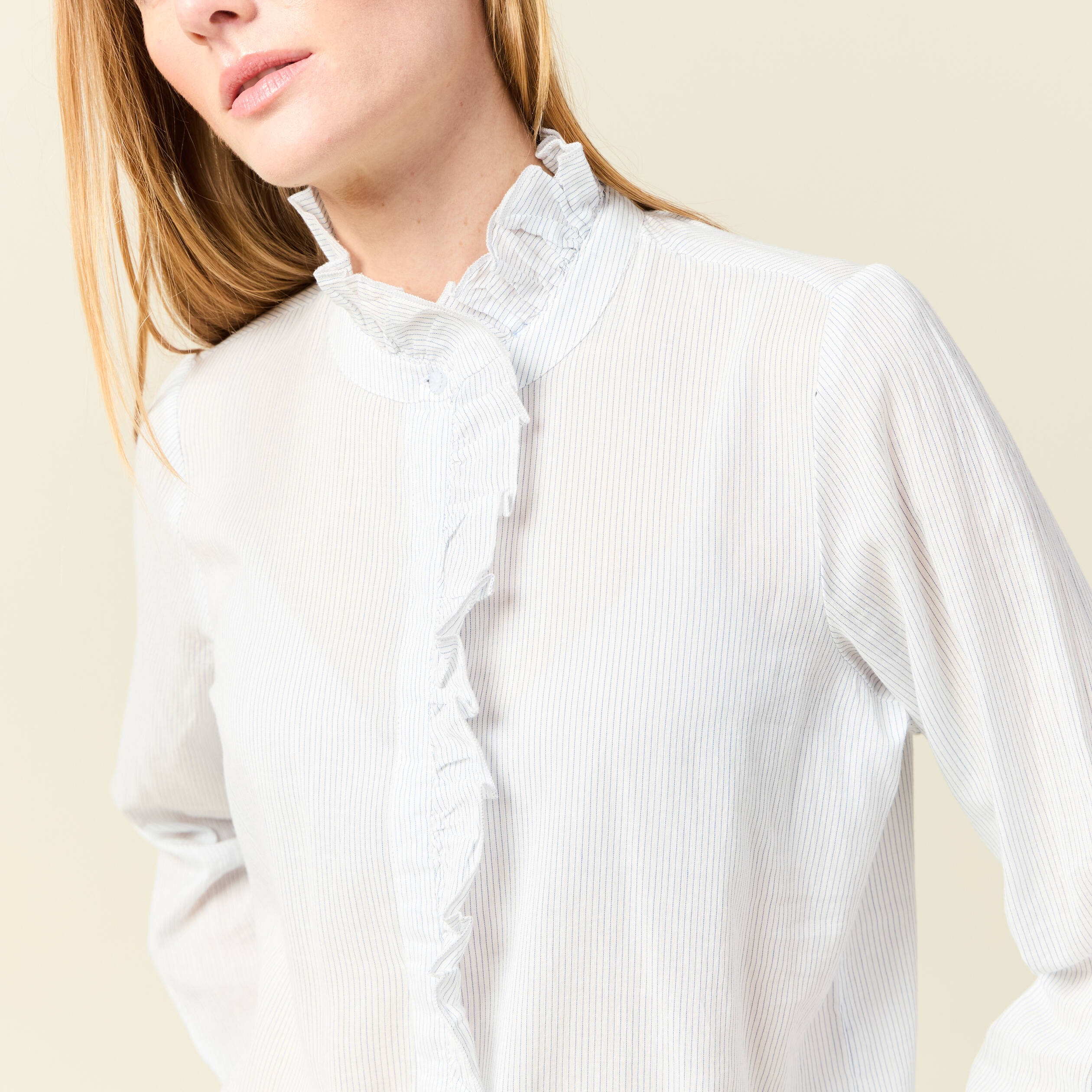 Noel Asmar – Chemise Femme Blanche – Taille XS – Manches Longues – Équitation Spectacle – Neuf