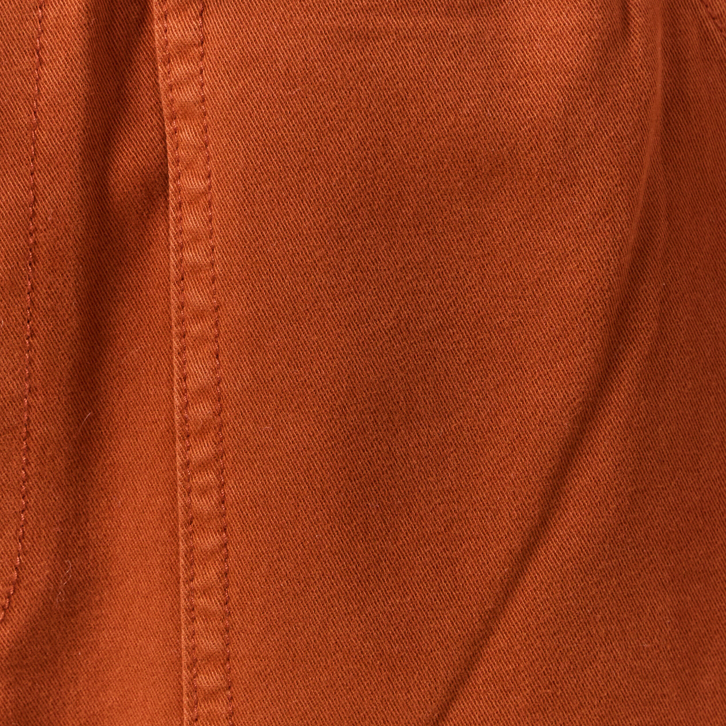 bermuda droit a coulisse marron cognac homme Bermuda droit à coulisse marron cognac homme