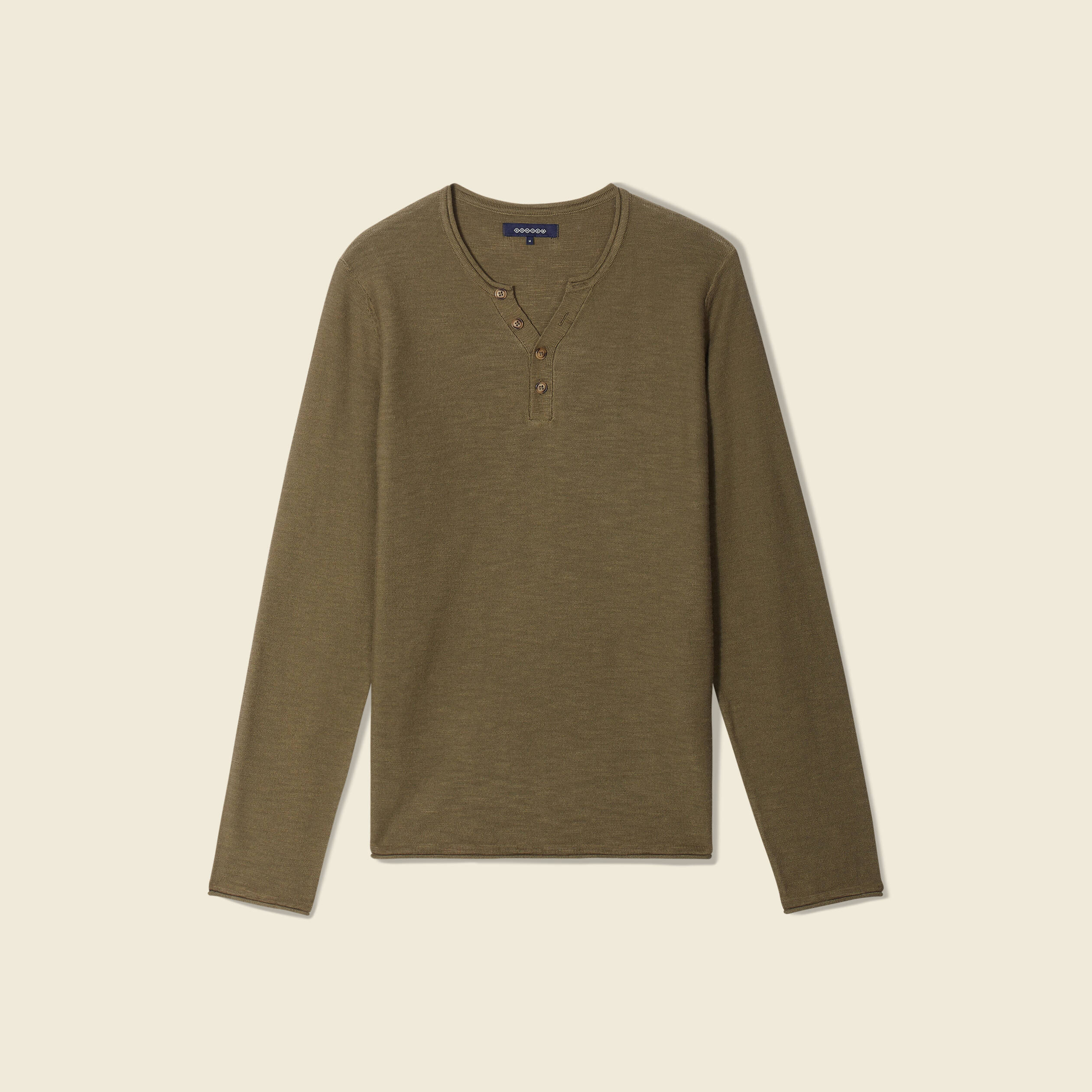 pull manches longues vert kaki homme Pull manches longues vert kaki homme