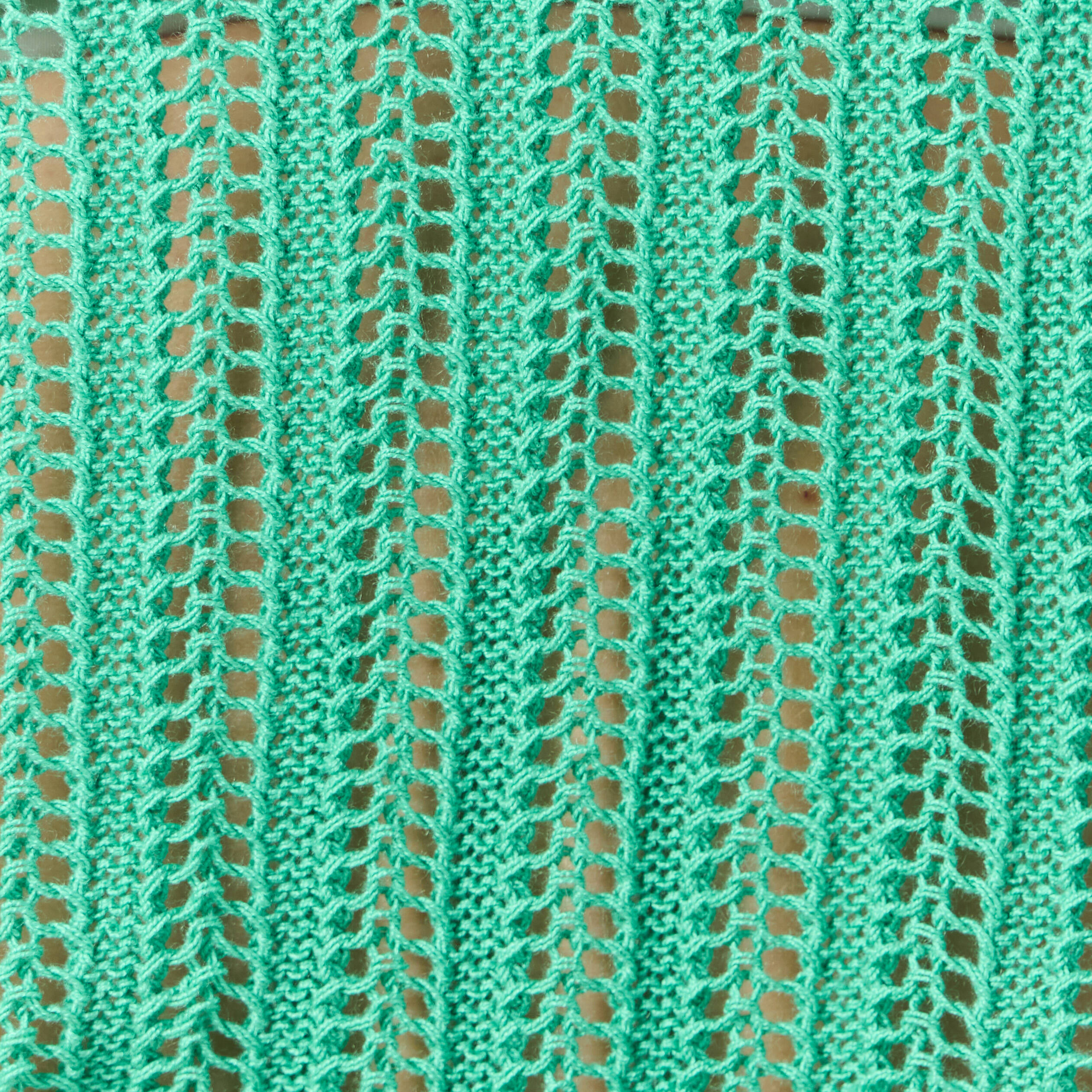 pull ajoure eco responsable vert menthe femme Pull ajouré éco-responsable vert menthe femme