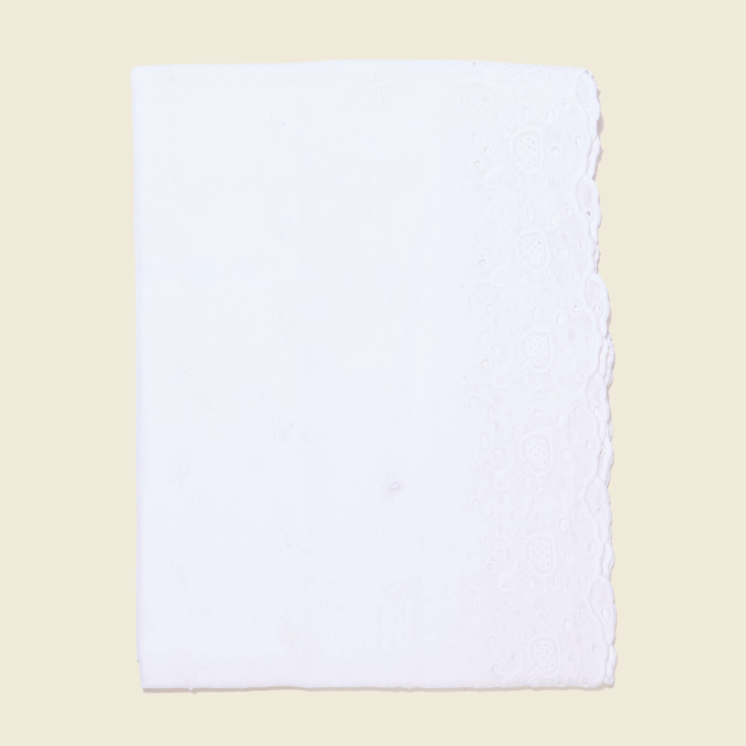 foulard broderie anglaise ecru femme Foulard broderie anglaise ecru femme