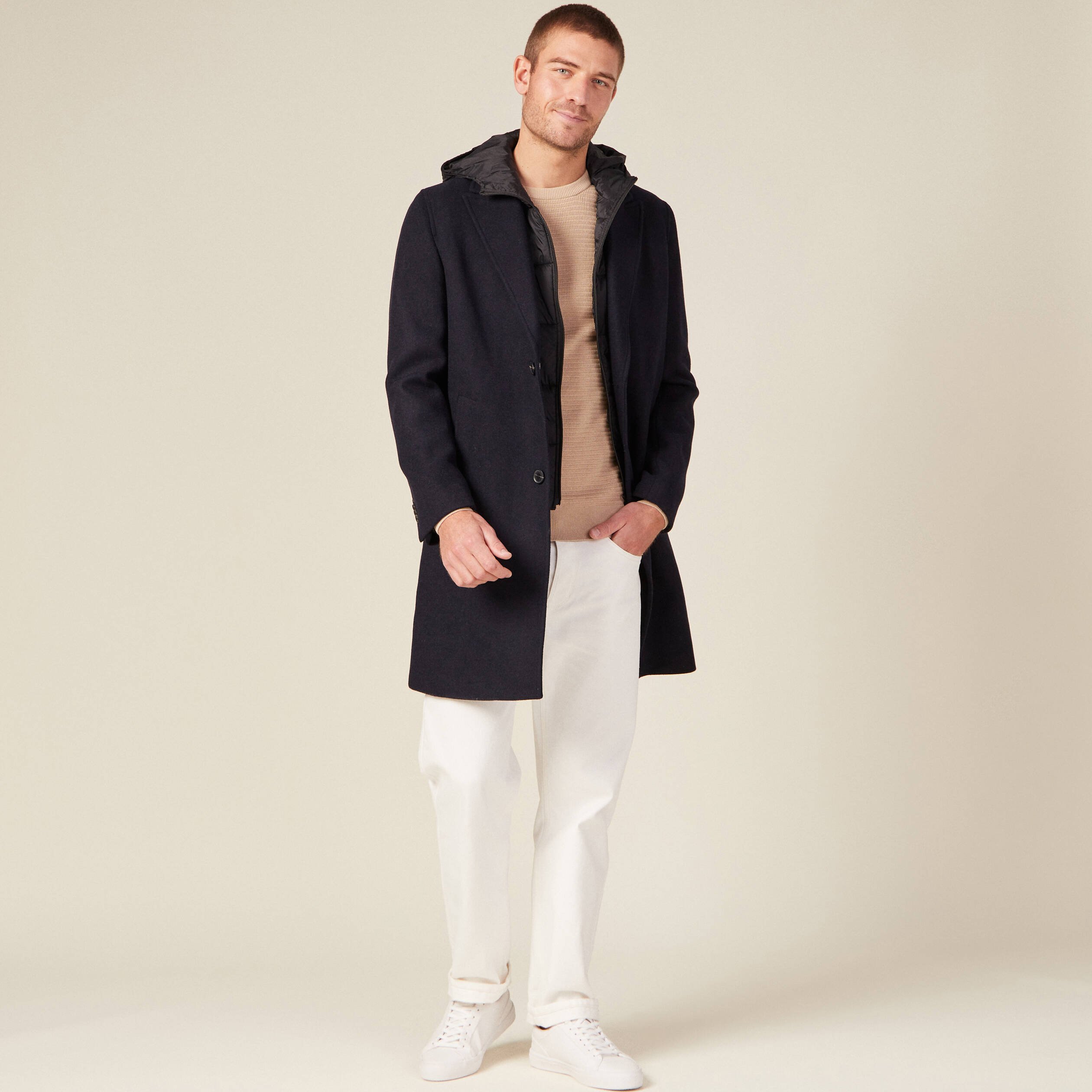 Capuche amovible best sale pour manteau