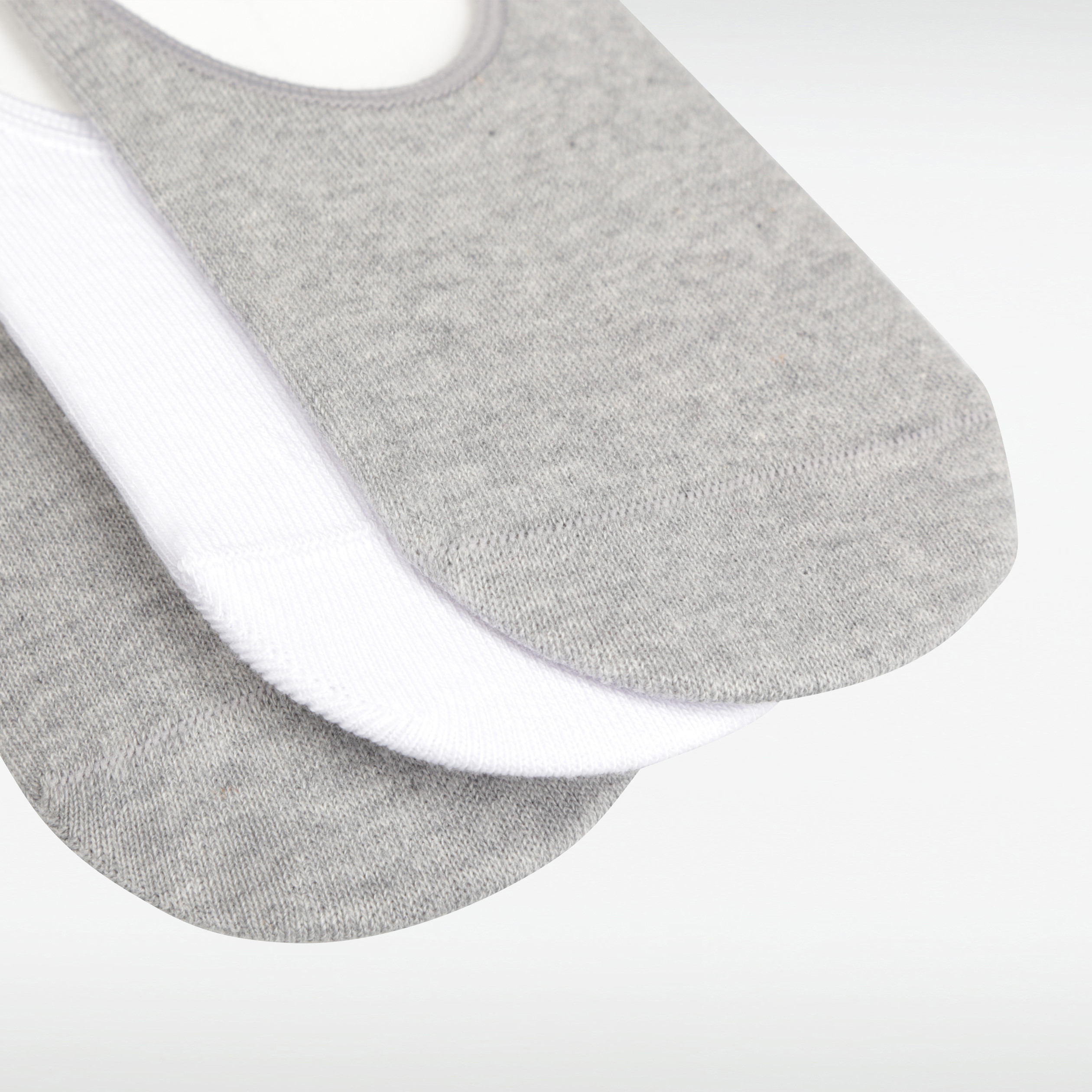 Lot 3 paires chaussettes gris clair homme