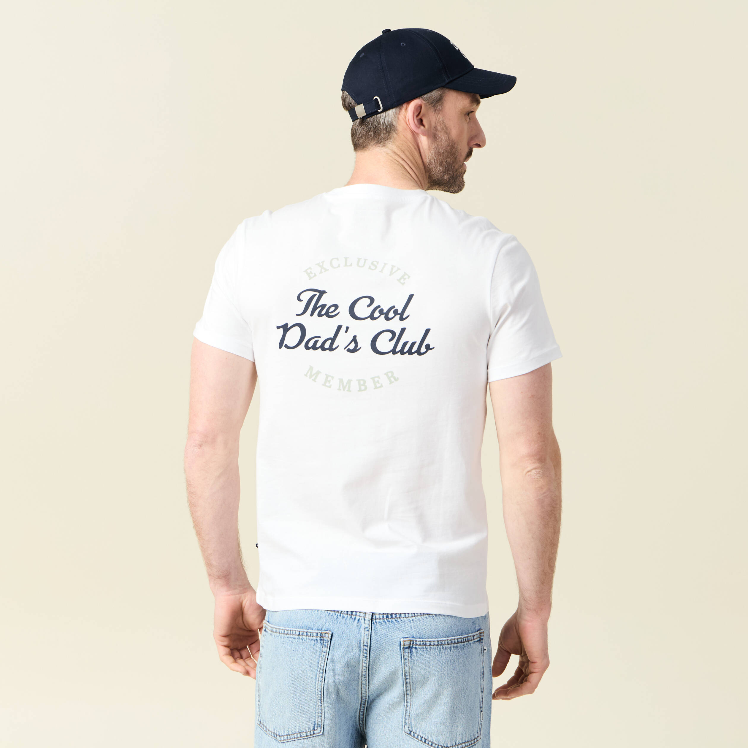T-shirt manches courtes blanc homme