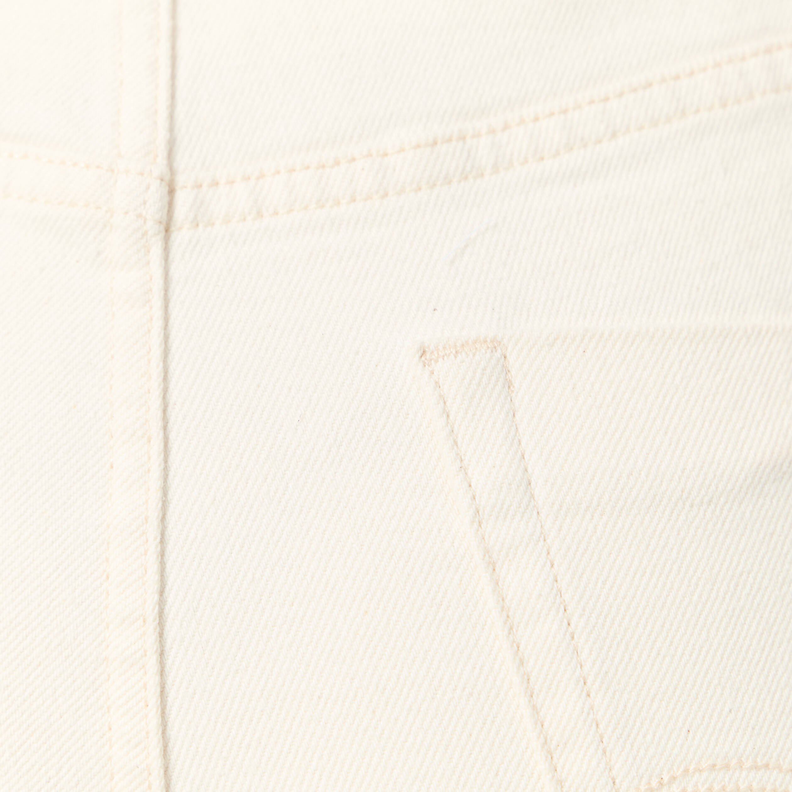 jeans mom 78eme ecru femme Jeans mom 7/8ème ecru femme