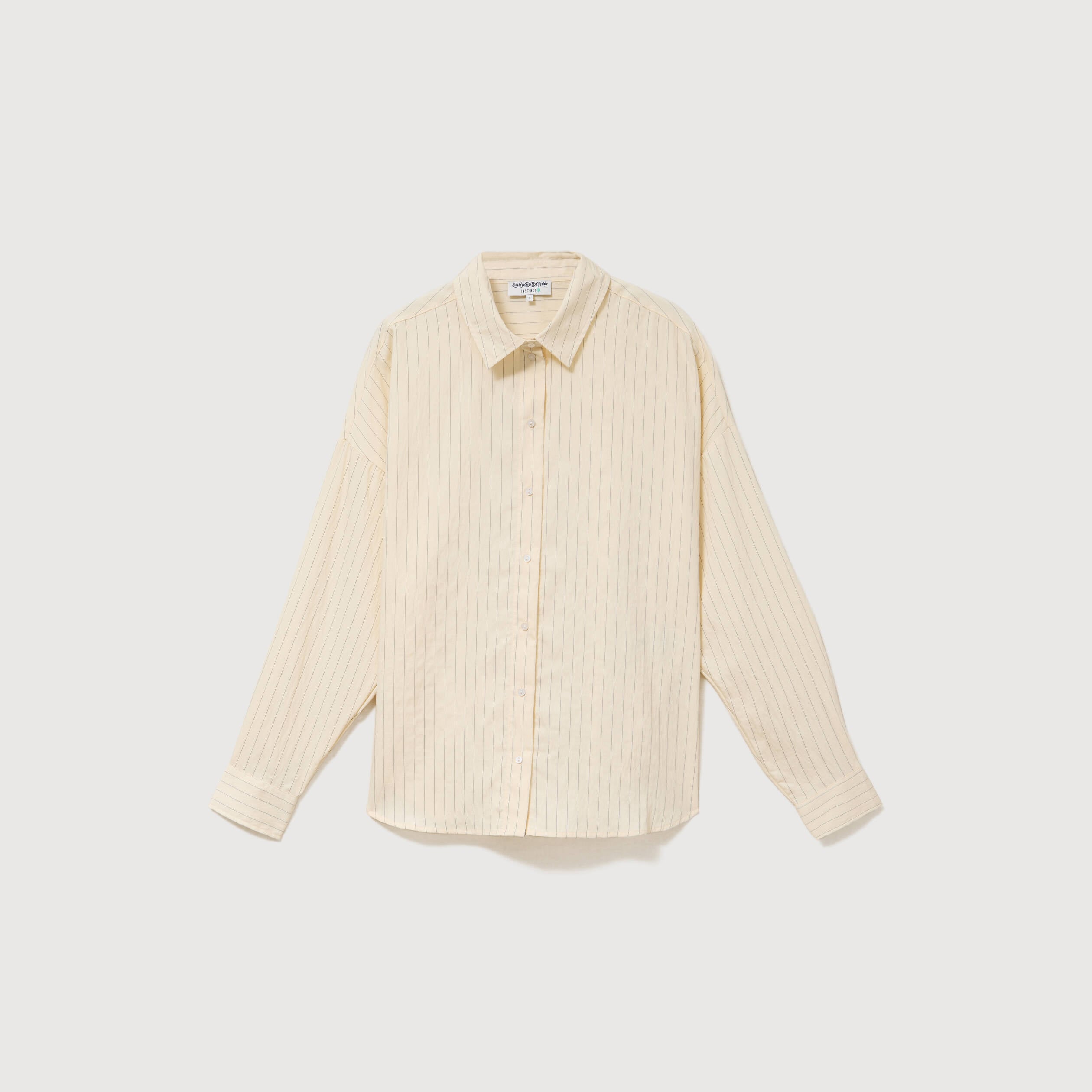 Chemise manches longues fluide creme femme