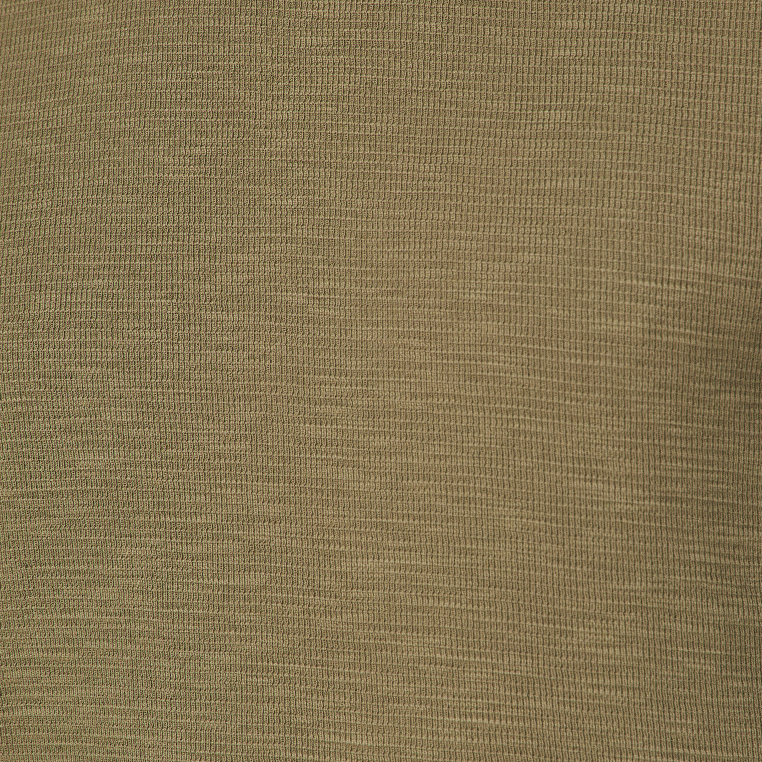 T-shirt manches longues vert kaki homme