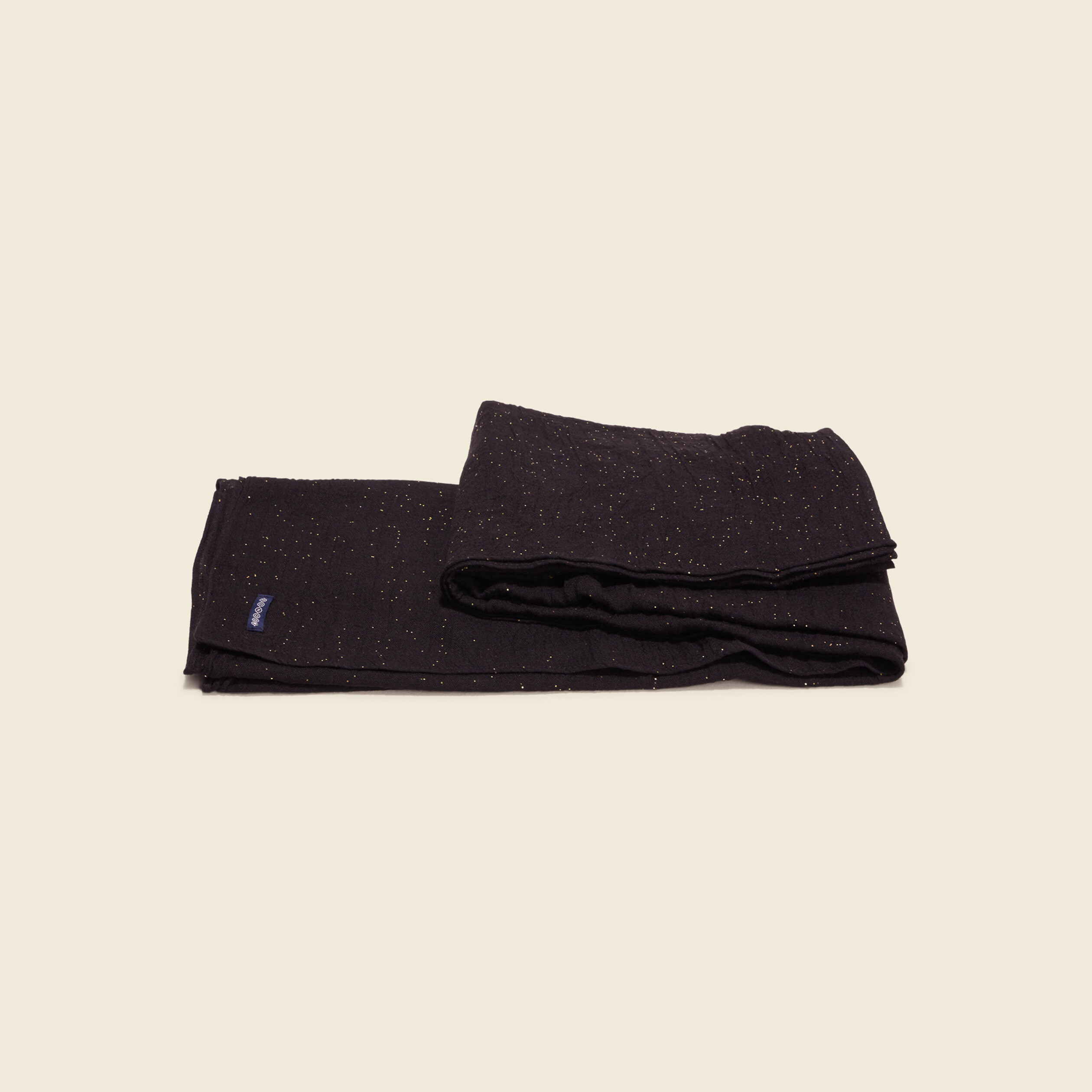 Foulard noir femme