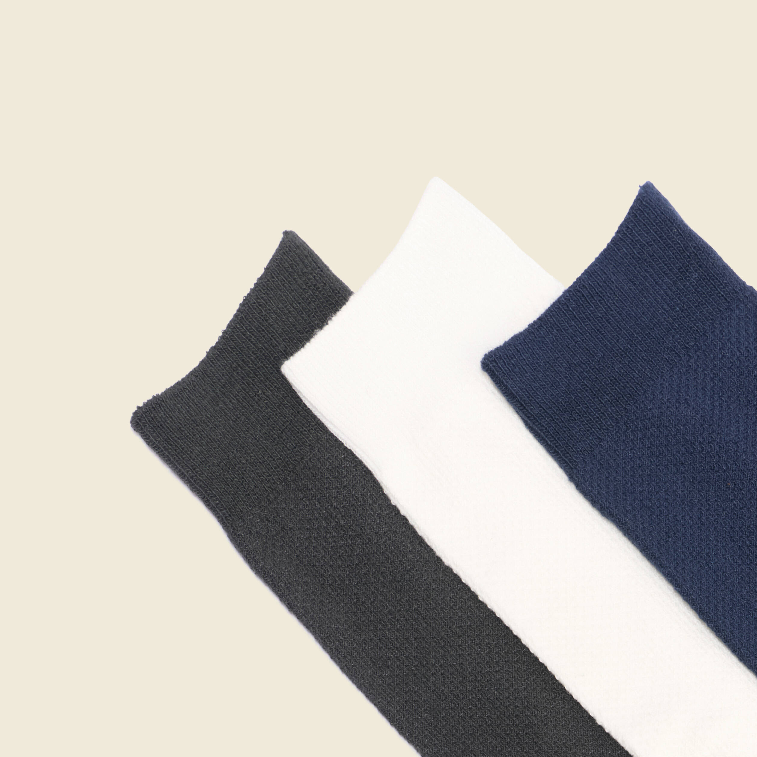 Lot de 3 paires de chaussettes bleu marine homme