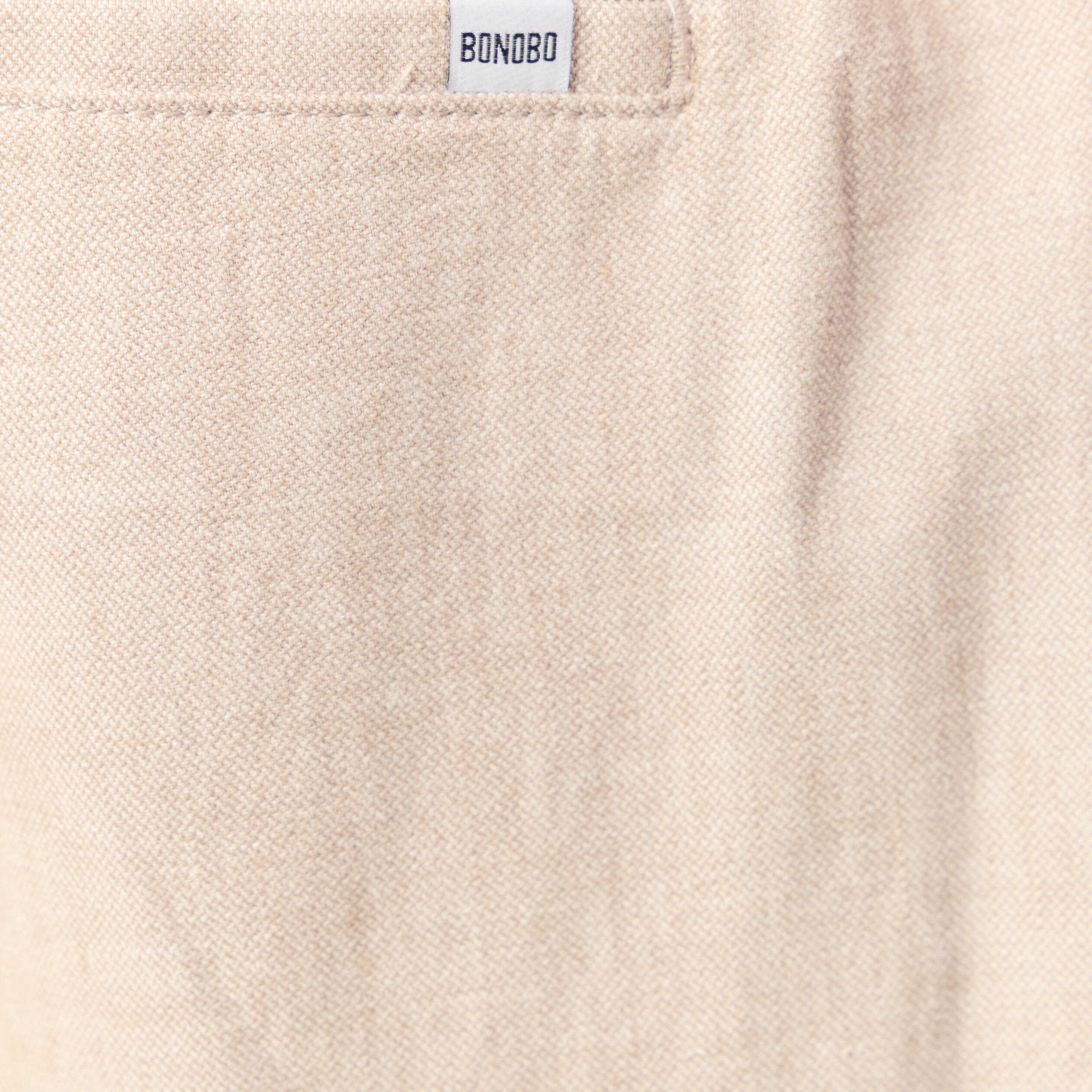 Bermuda droit beige homme