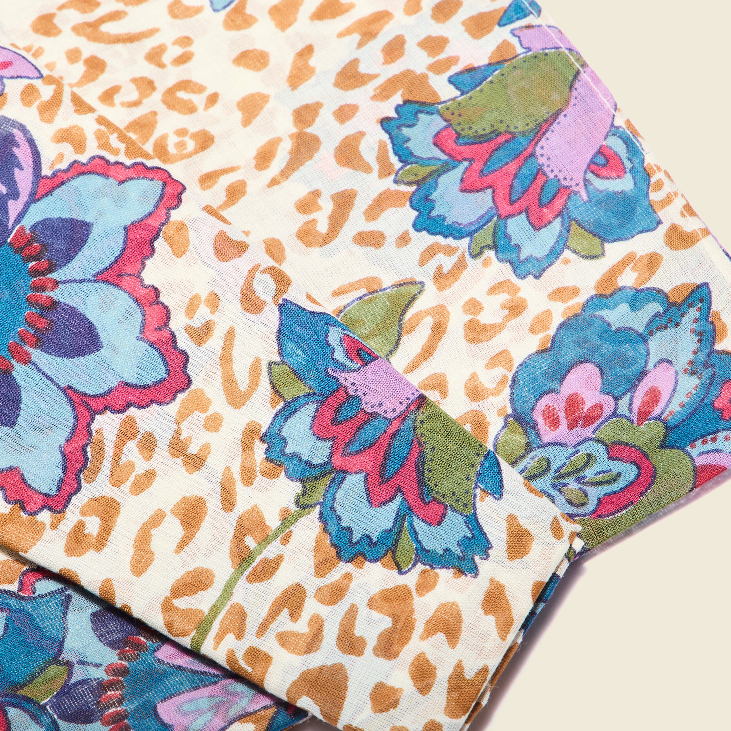 Foulard multicolore femme