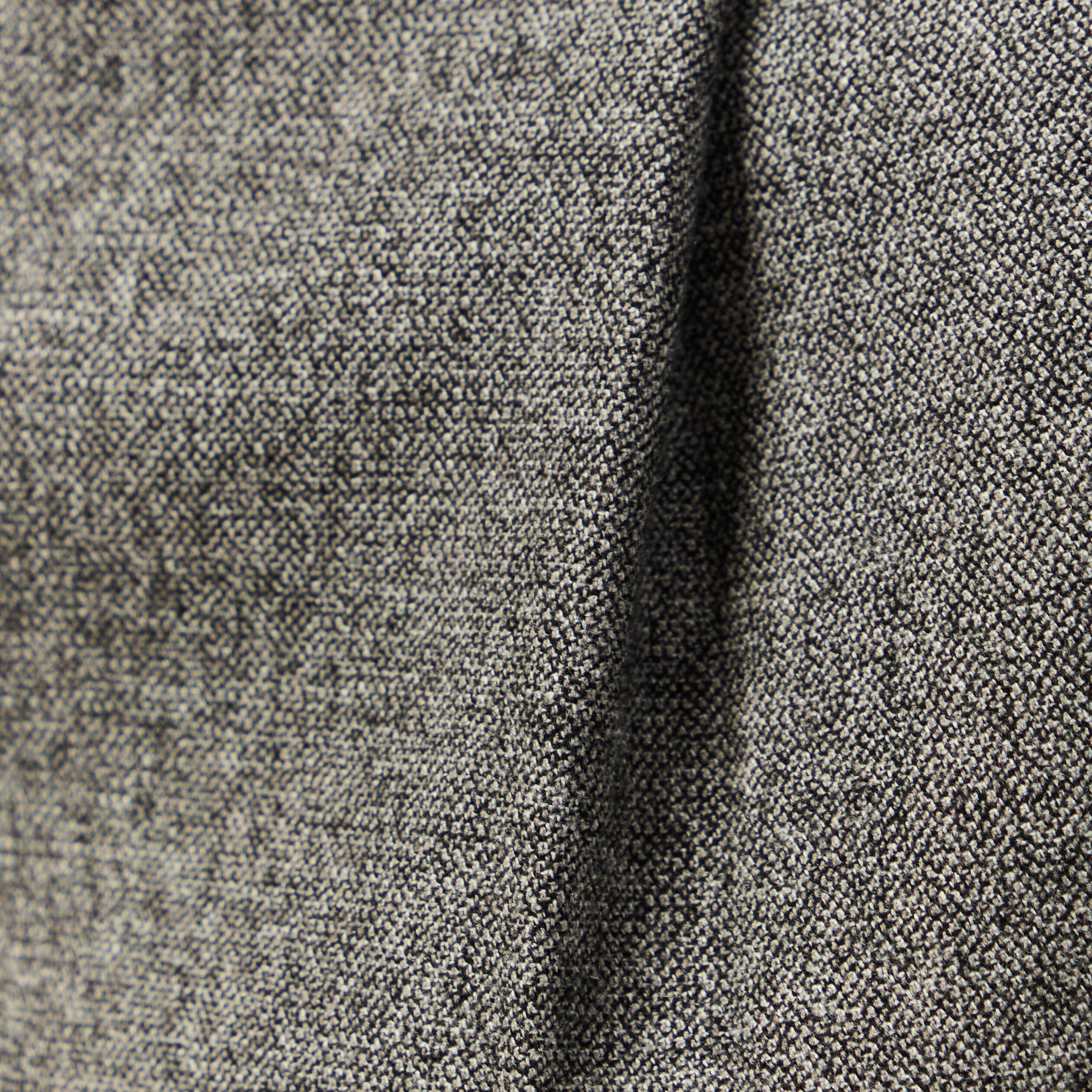 Bermuda large taille haute gris femme
