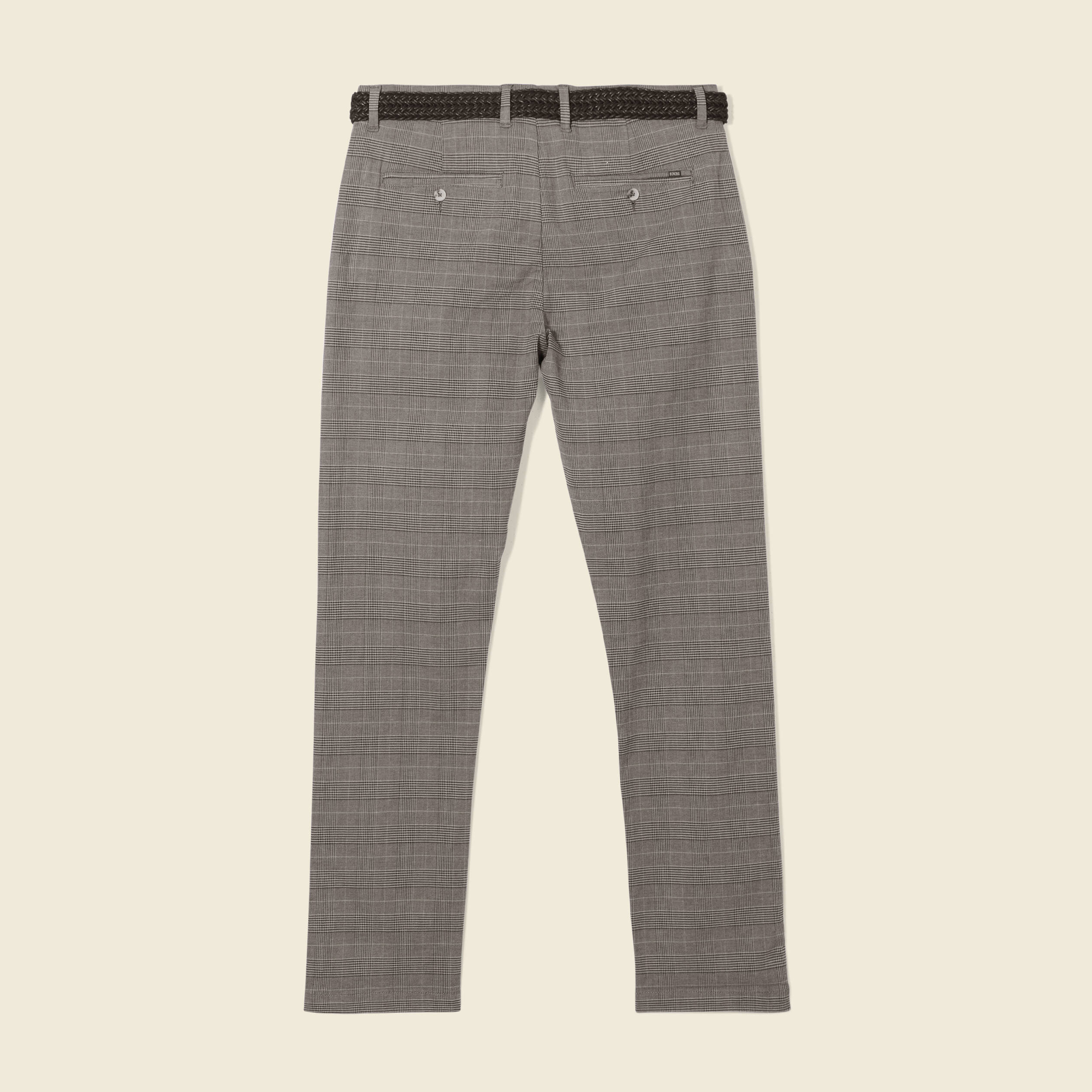 Pantalon chino straight ecru homme