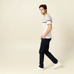 t shirt manches courtes marron fonce homme T-shirt manches courtes marron foncé homme