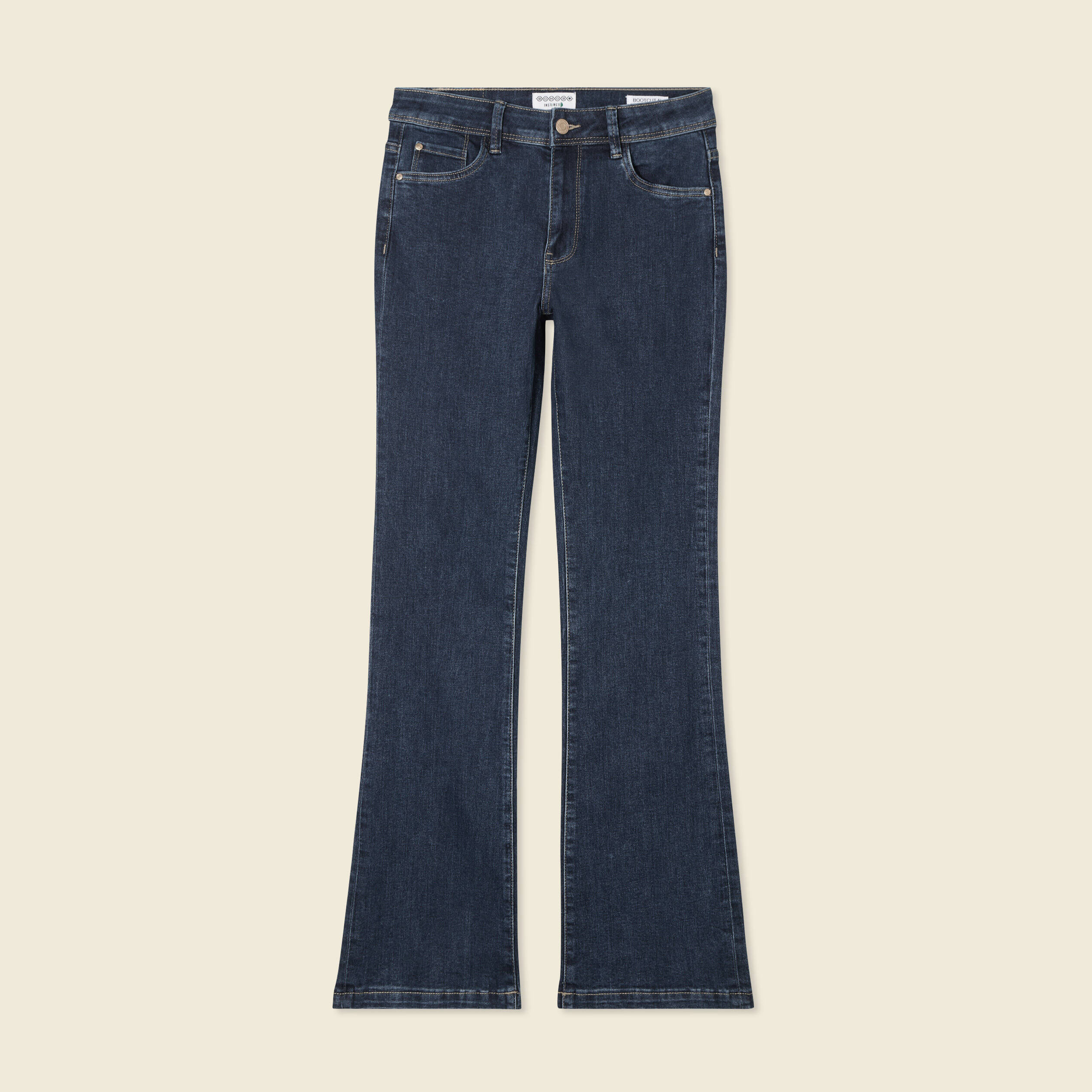 jeans yoko bootcut denim brut femme Jeans Yoko - bootcut denim brut femme