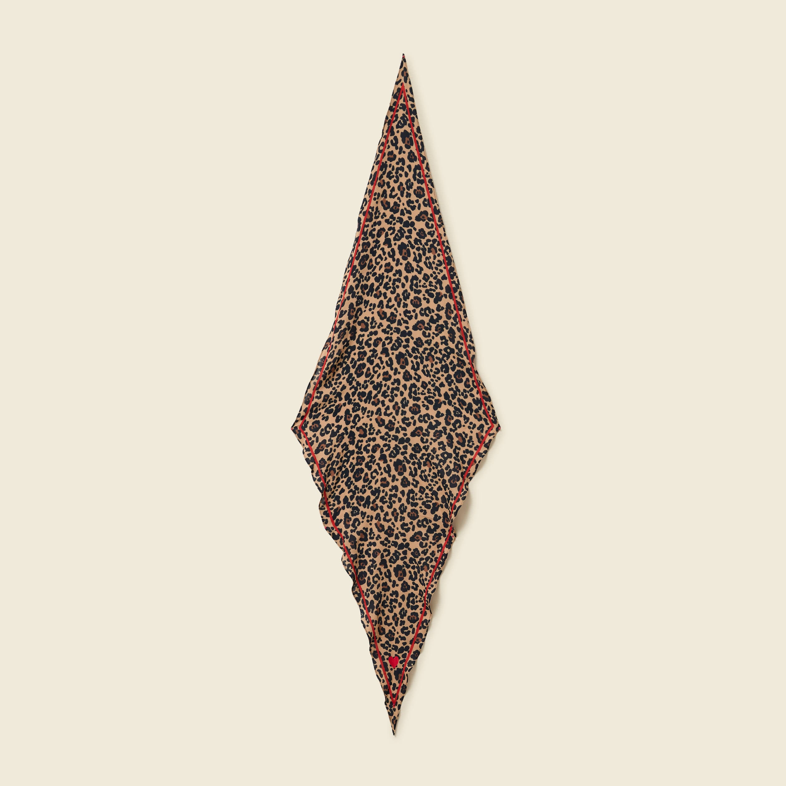 Foulard noir femme