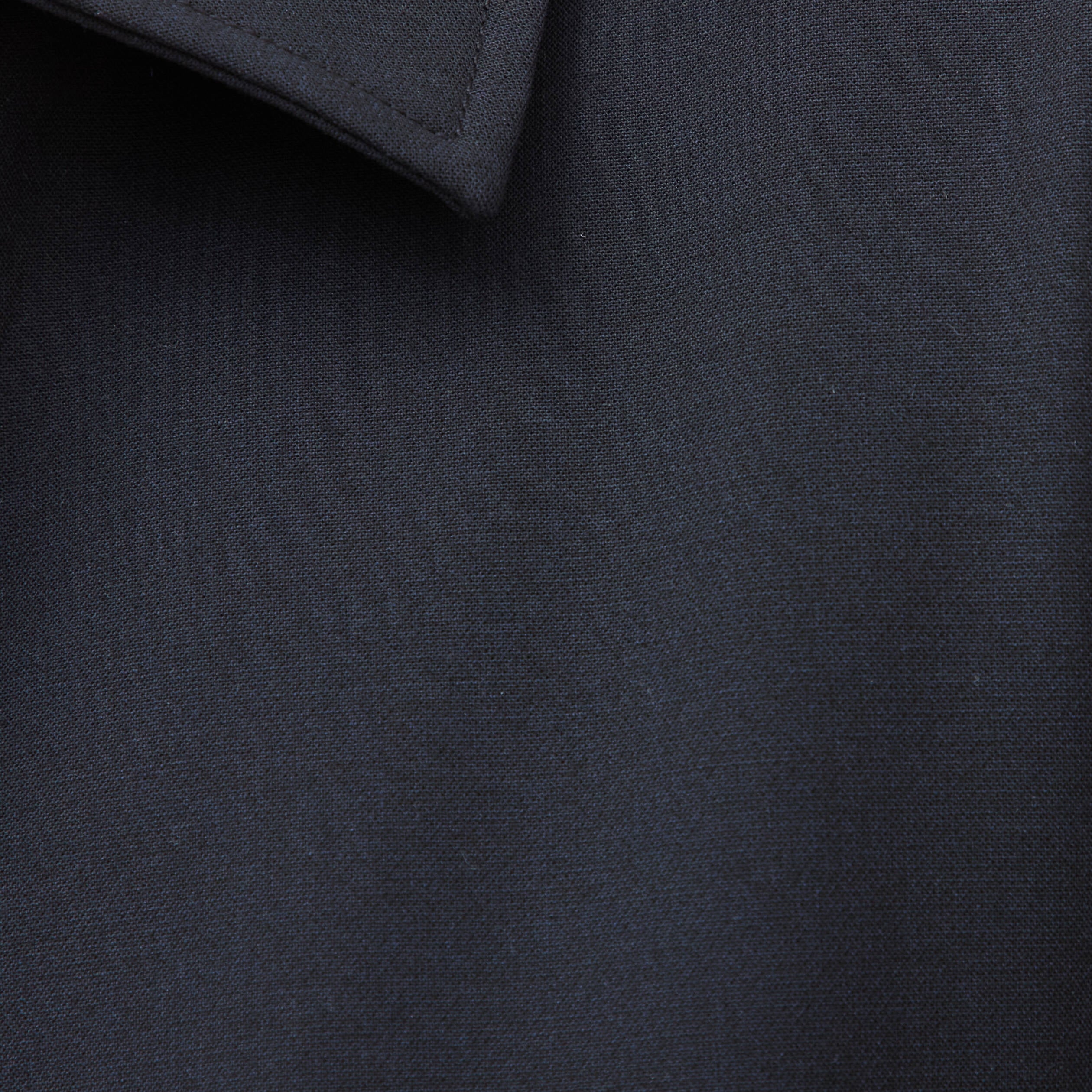 Blouson manches longues doubl&eacute; bleu marine homme